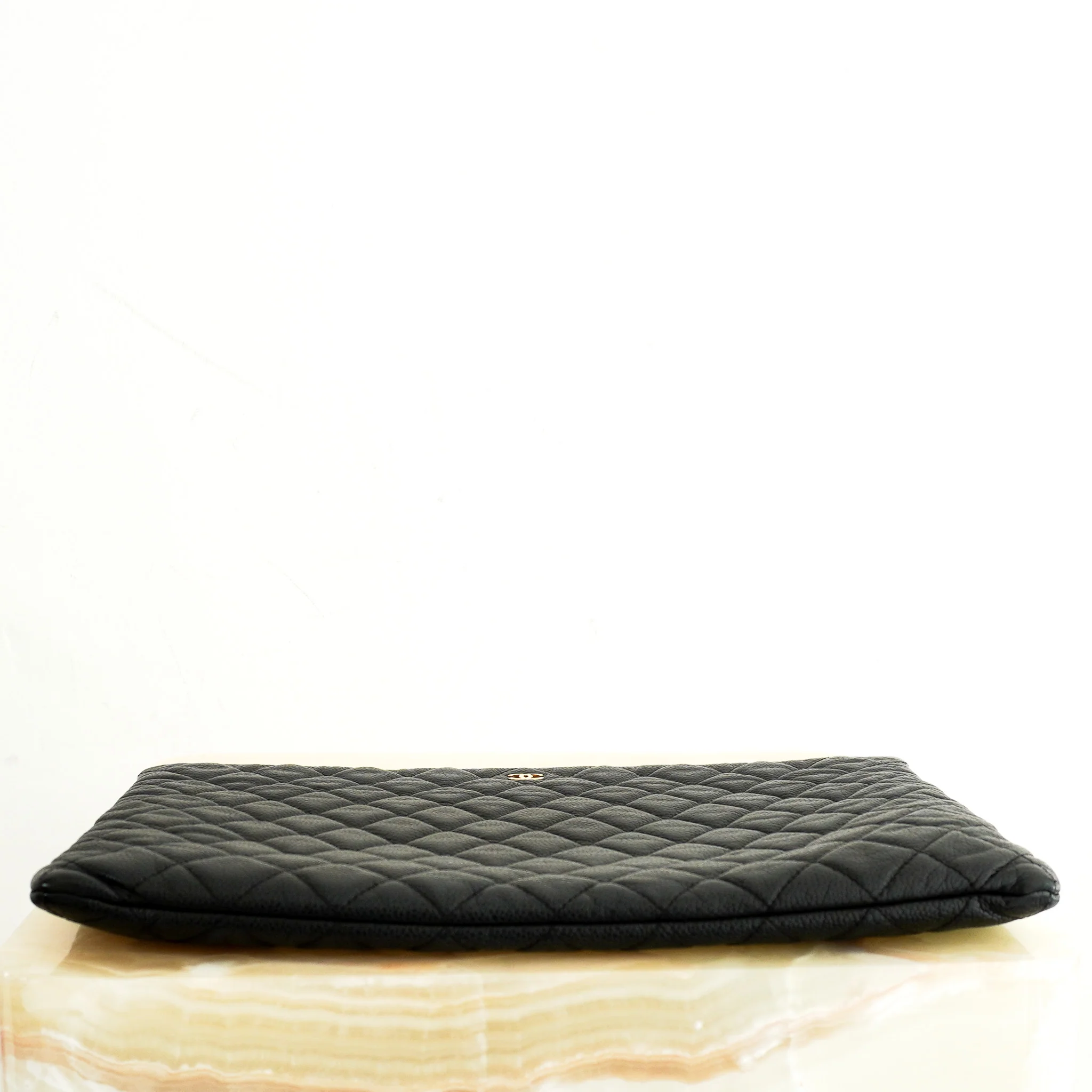 Chanel Large Lambskin Quilted O Case Clutch | Authentic Preloved - Image 6