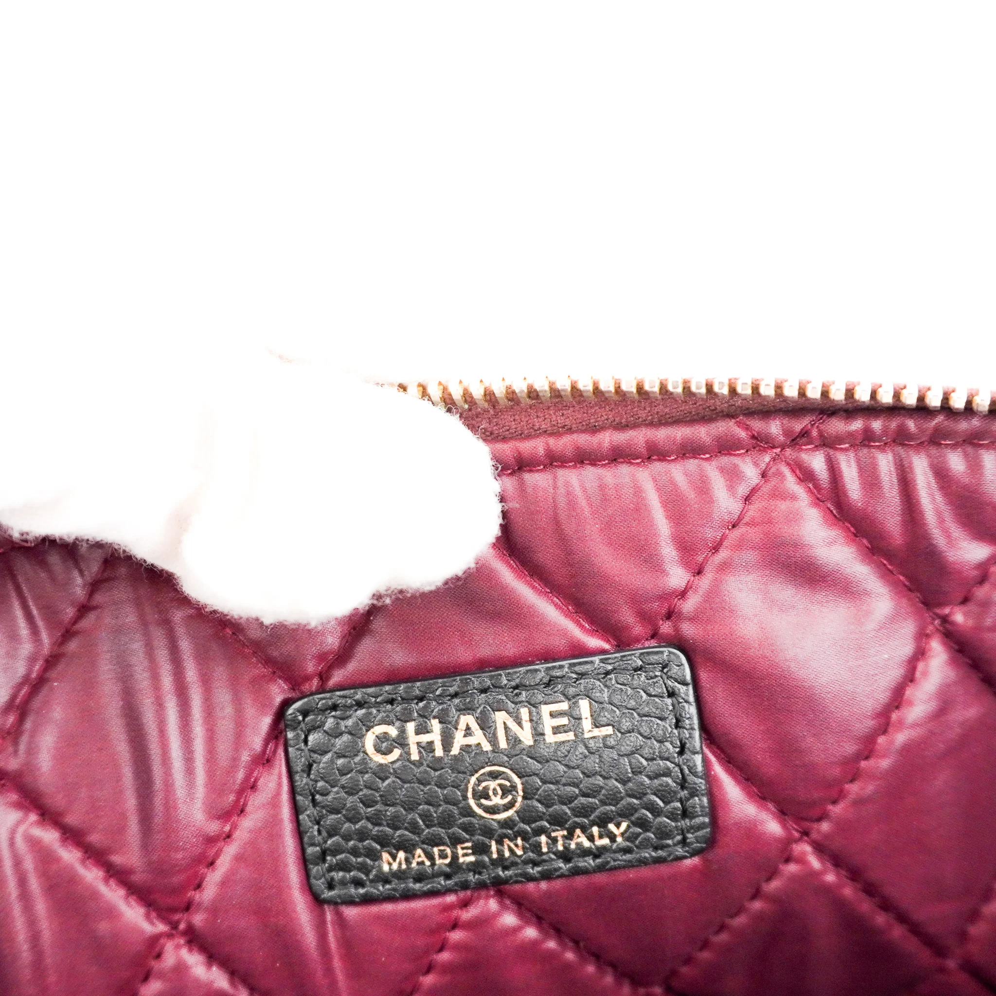 Chanel Large Lambskin Quilted O Case Clutch | Authentic Preloved - Image 7