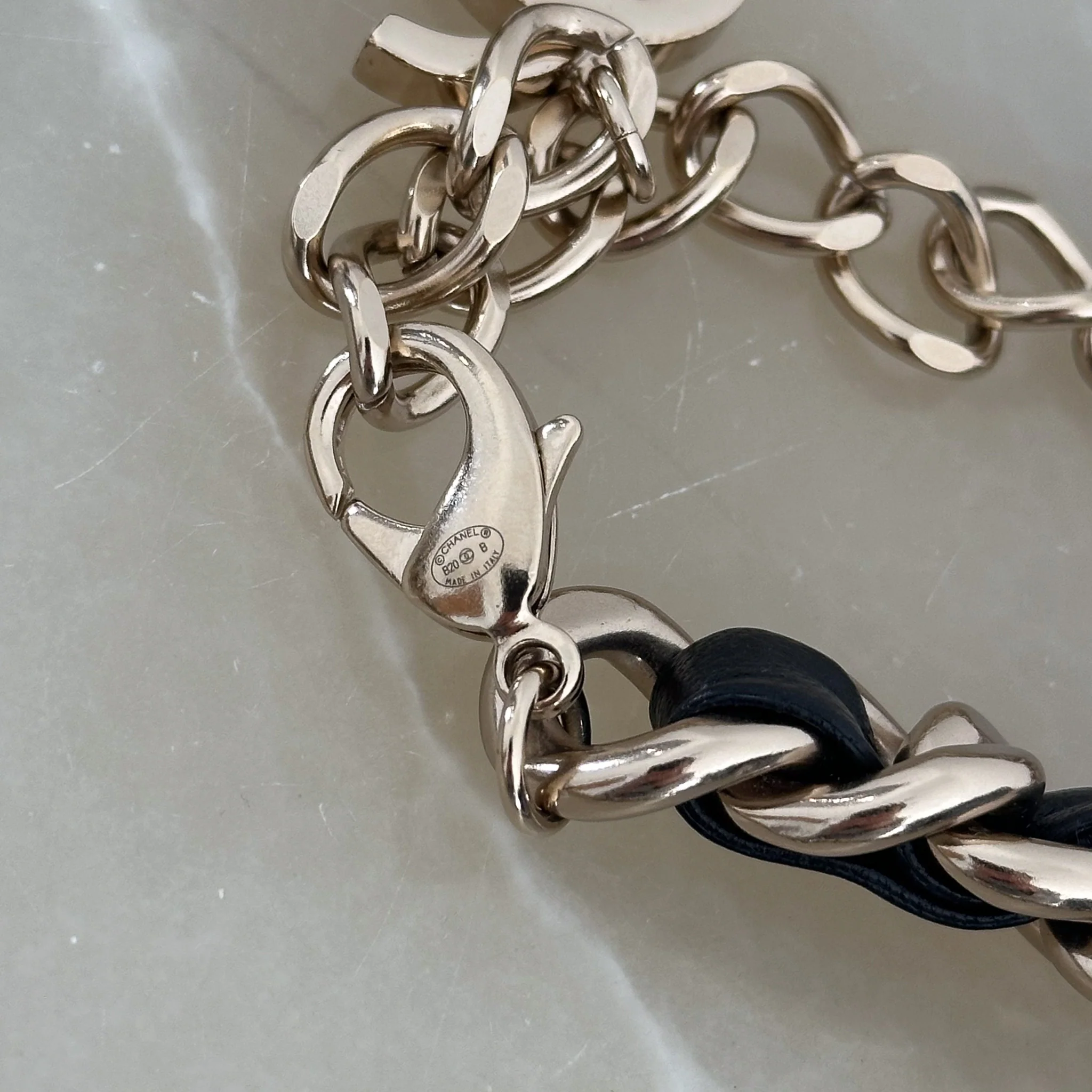 Chanel Leather Chain And Pearl Belt RRP £1990 | FINAL SALE Authentic Preloved - Image 4