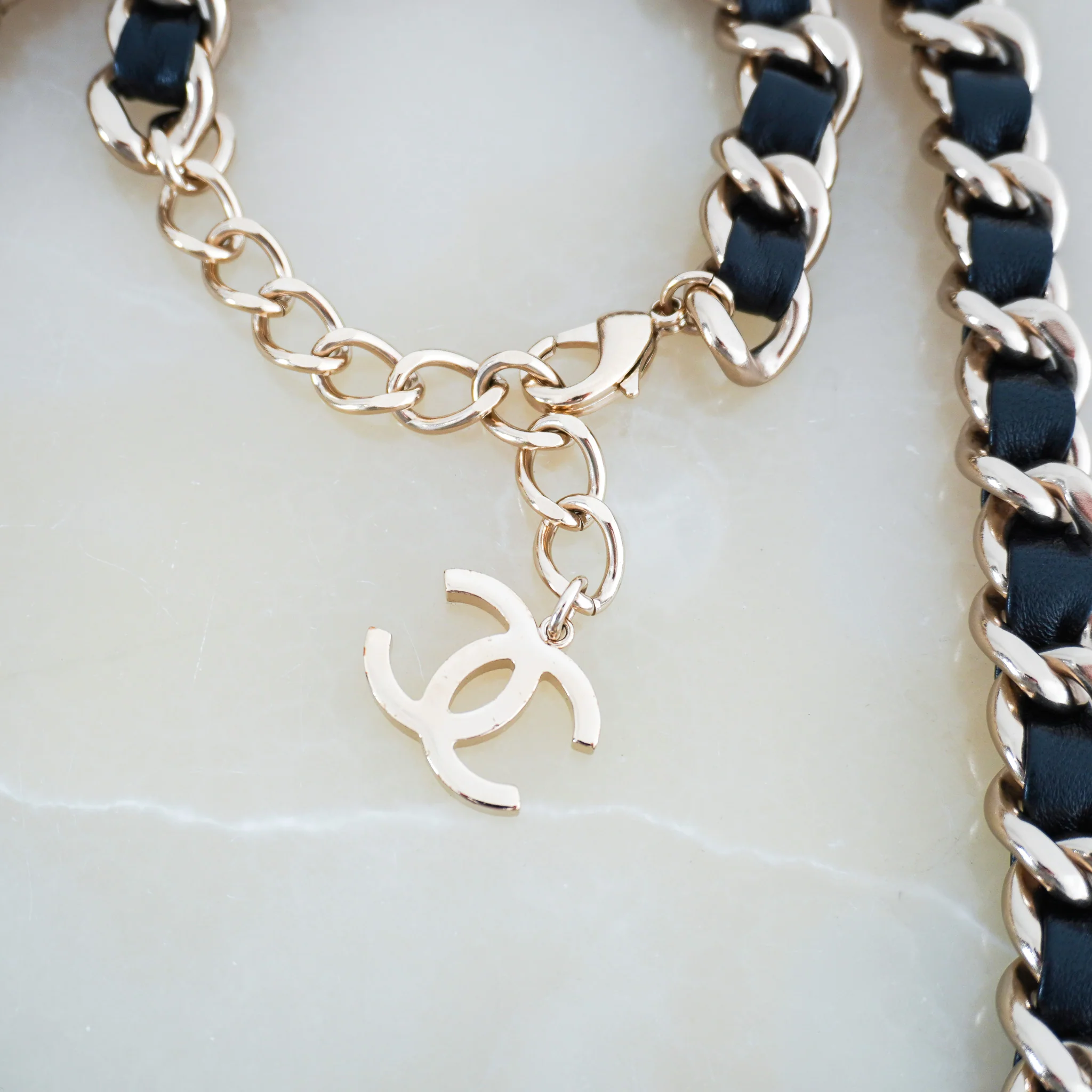 Chanel Leather Chain And Pearl Belt RRP £1990 | FINAL SALE Authentic Preloved - Image 5
