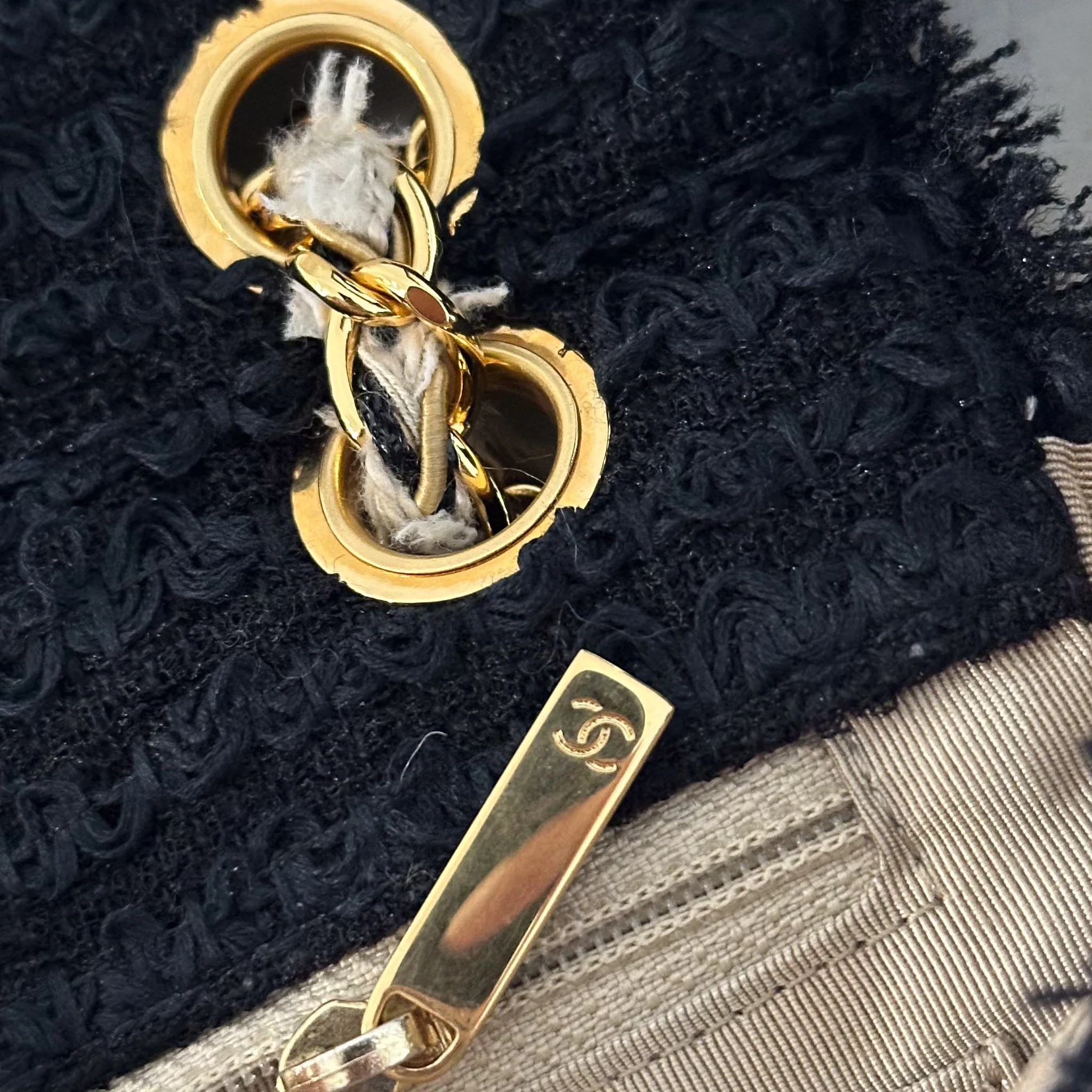 Chanel Timeless Clasique Tweed Flap Bag RRP £8410 | Authentic Preloved - Image 10