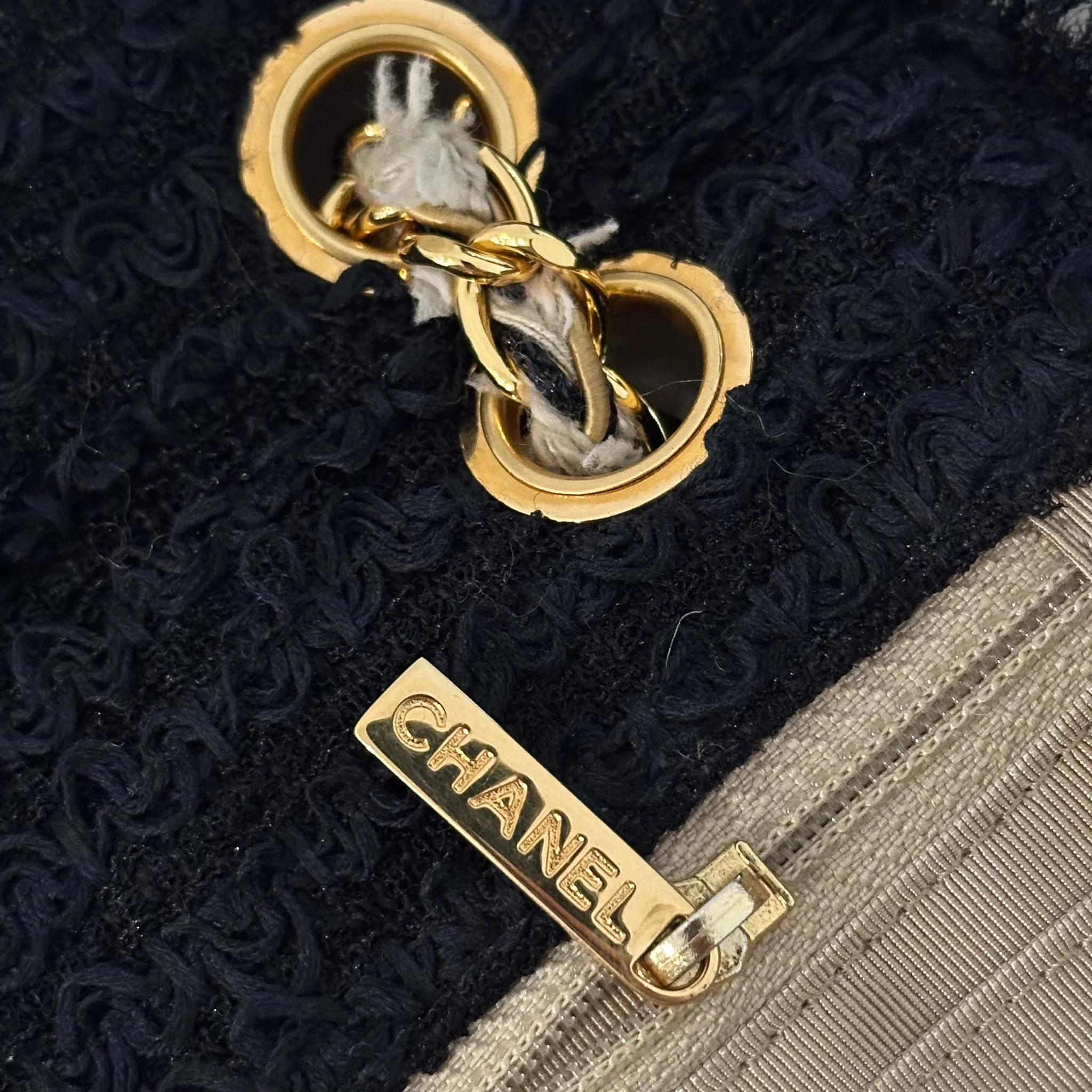 Chanel Timeless Clasique Tweed Flap Bag RRP £8410 | Authentic Preloved - Image 8