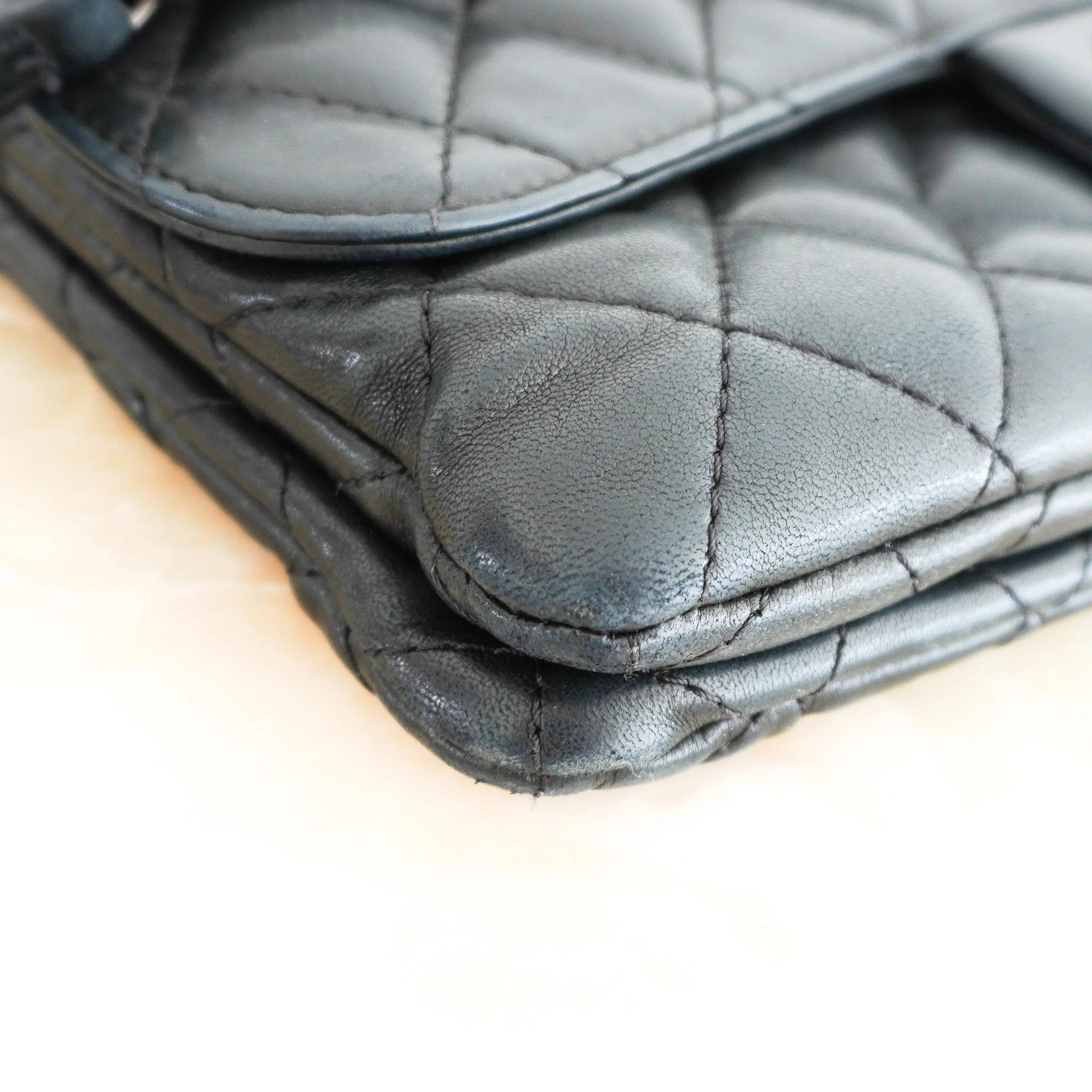 RARE Chanel Paris-Salzburg Zip Multi Flap Lambskin Bag | Authentic Preloved - Image 12