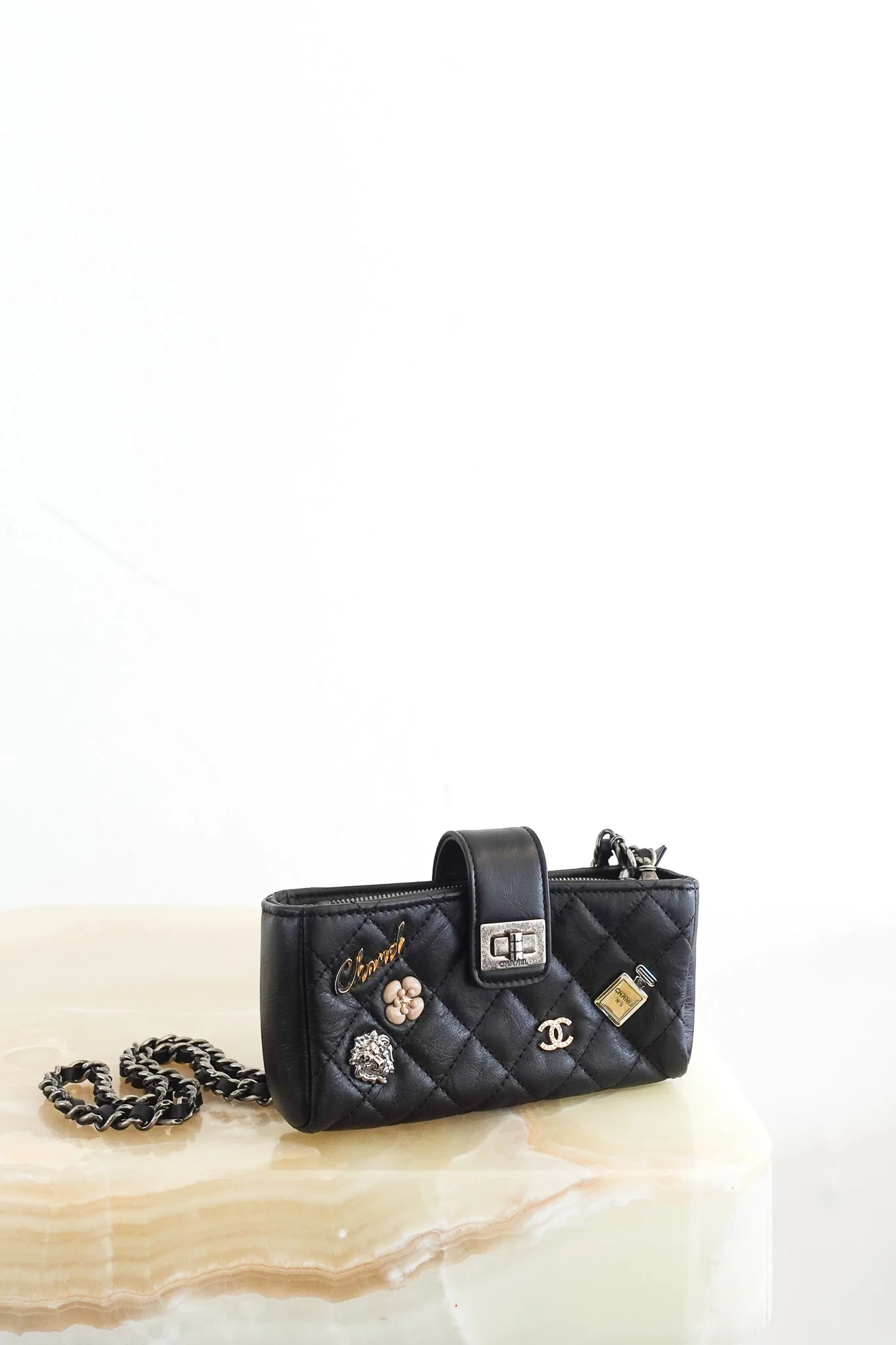 RARE Chanel Quilted Charms Lambskin Mini Bag | Authentic Preloved