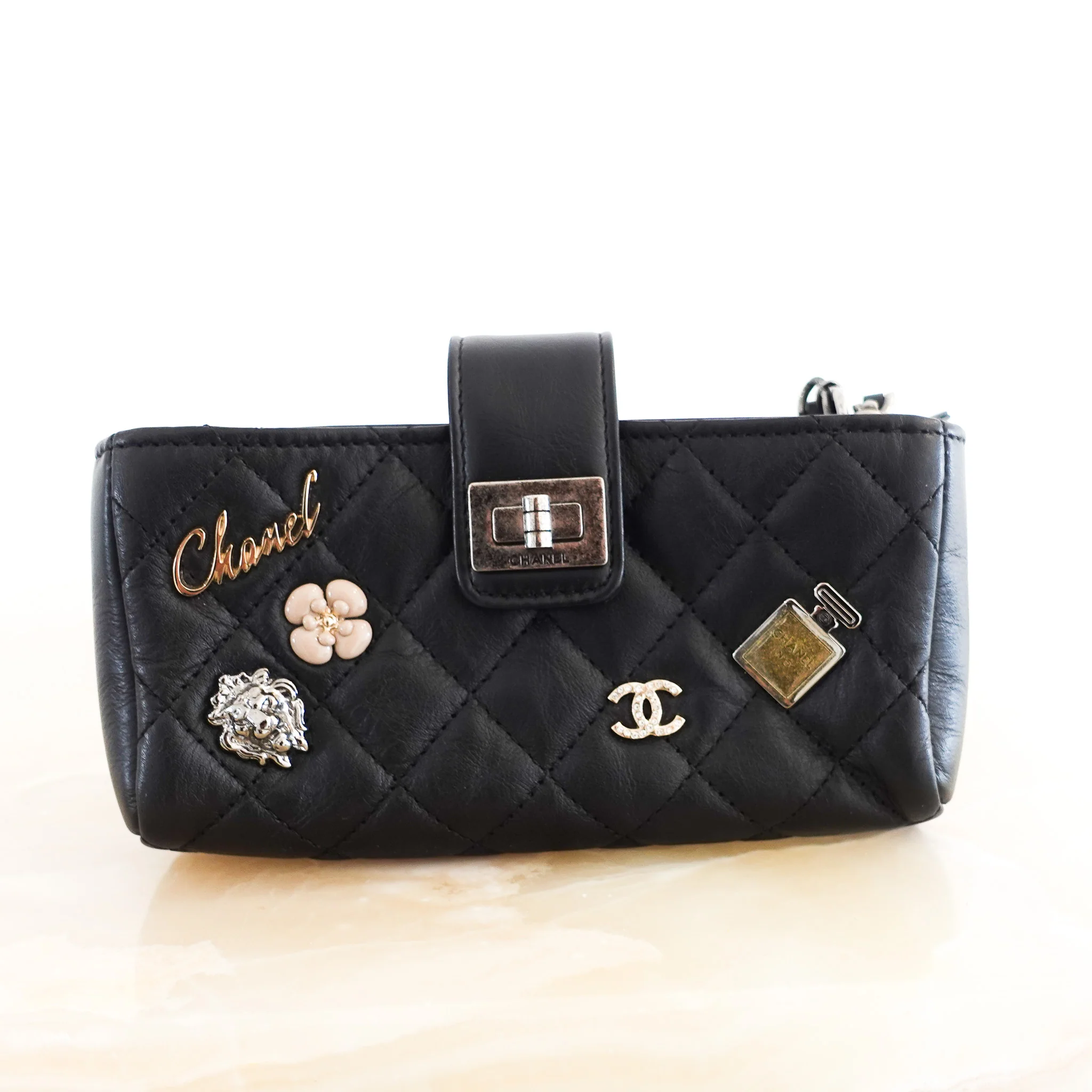 RARE Chanel Quilted Charms Lambskin Mini Bag | Authentic Preloved - Image 2