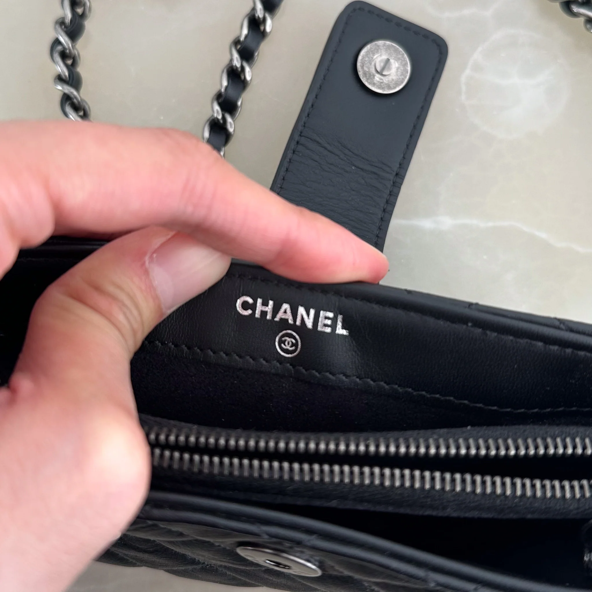 RARE Chanel Quilted Charms Lambskin Mini Bag | Authentic Preloved - Image 7
