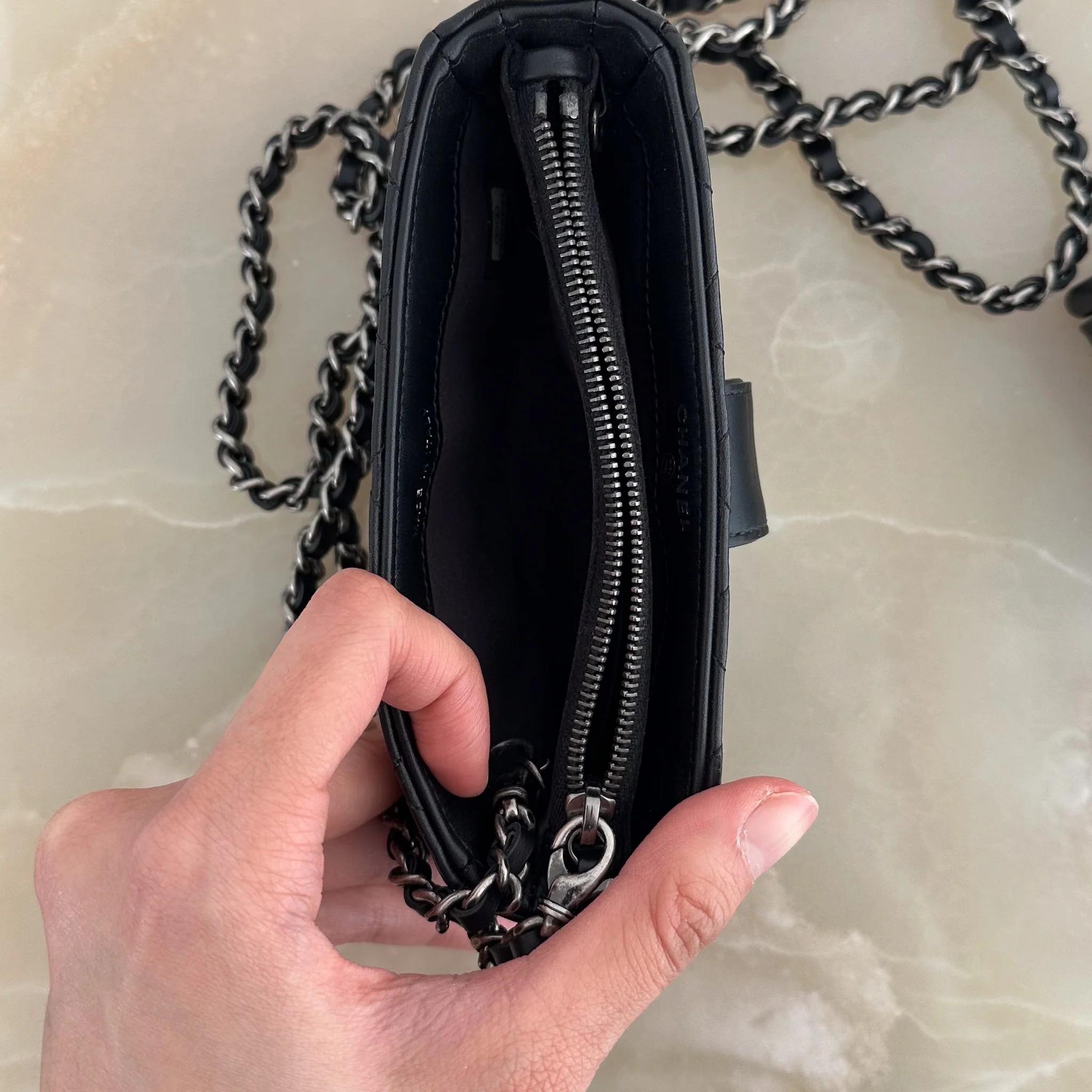RARE Chanel Quilted Charms Lambskin Mini Bag | Authentic Preloved - Image 8