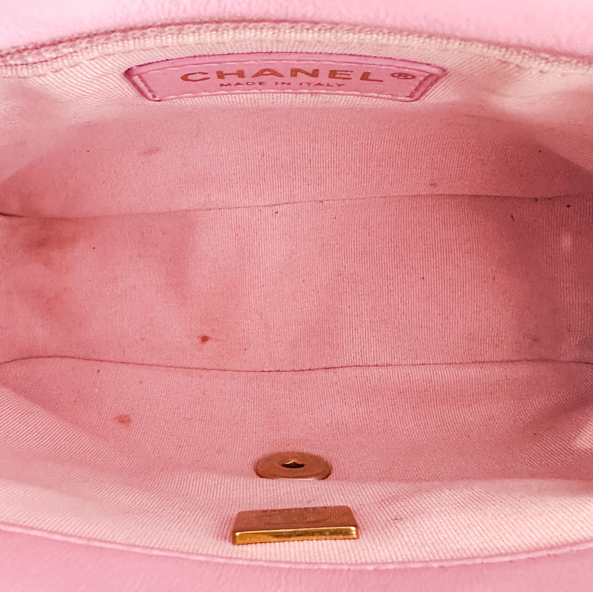 Chanel Small Pink Lambskin Flap Bag RRP £5100 | Authentic Preloved - Image 9