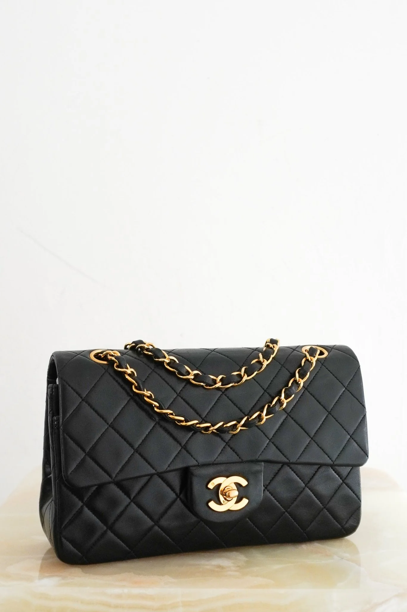 Chanel Small Double Flap Lambskin Leather Bag RRP £8500 | Authentic Preloved [final sale]