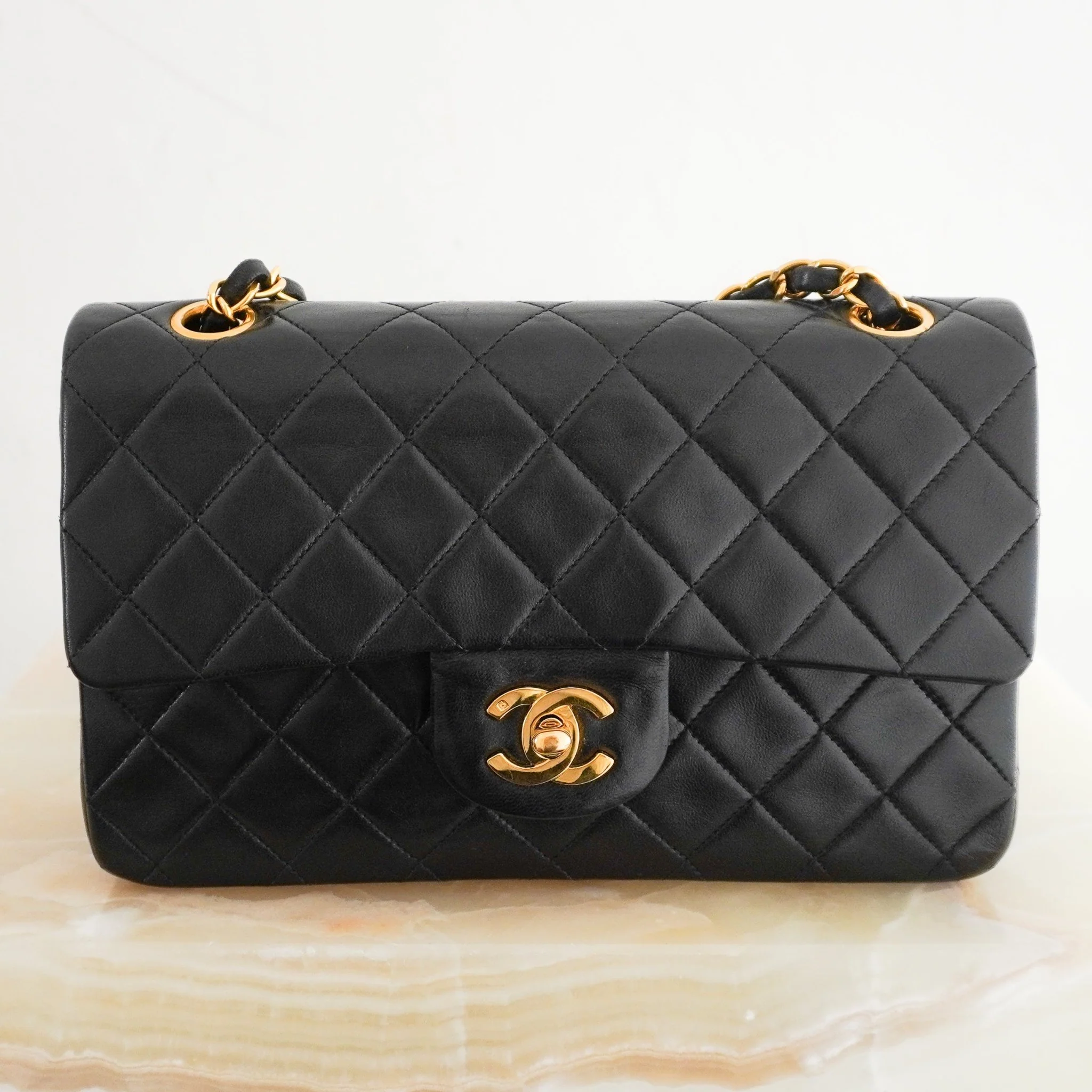 Chanel Small Double Flap Lambskin Leather Bag RRP £8500 | Authentic Preloved [final sale] - Image 2