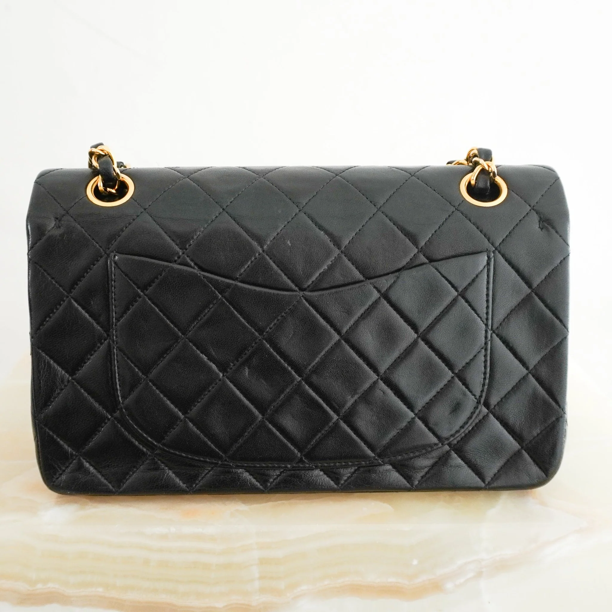 Chanel Small Double Flap Lambskin Leather Bag RRP £8500 | Authentic Preloved [final sale] - Image 5
