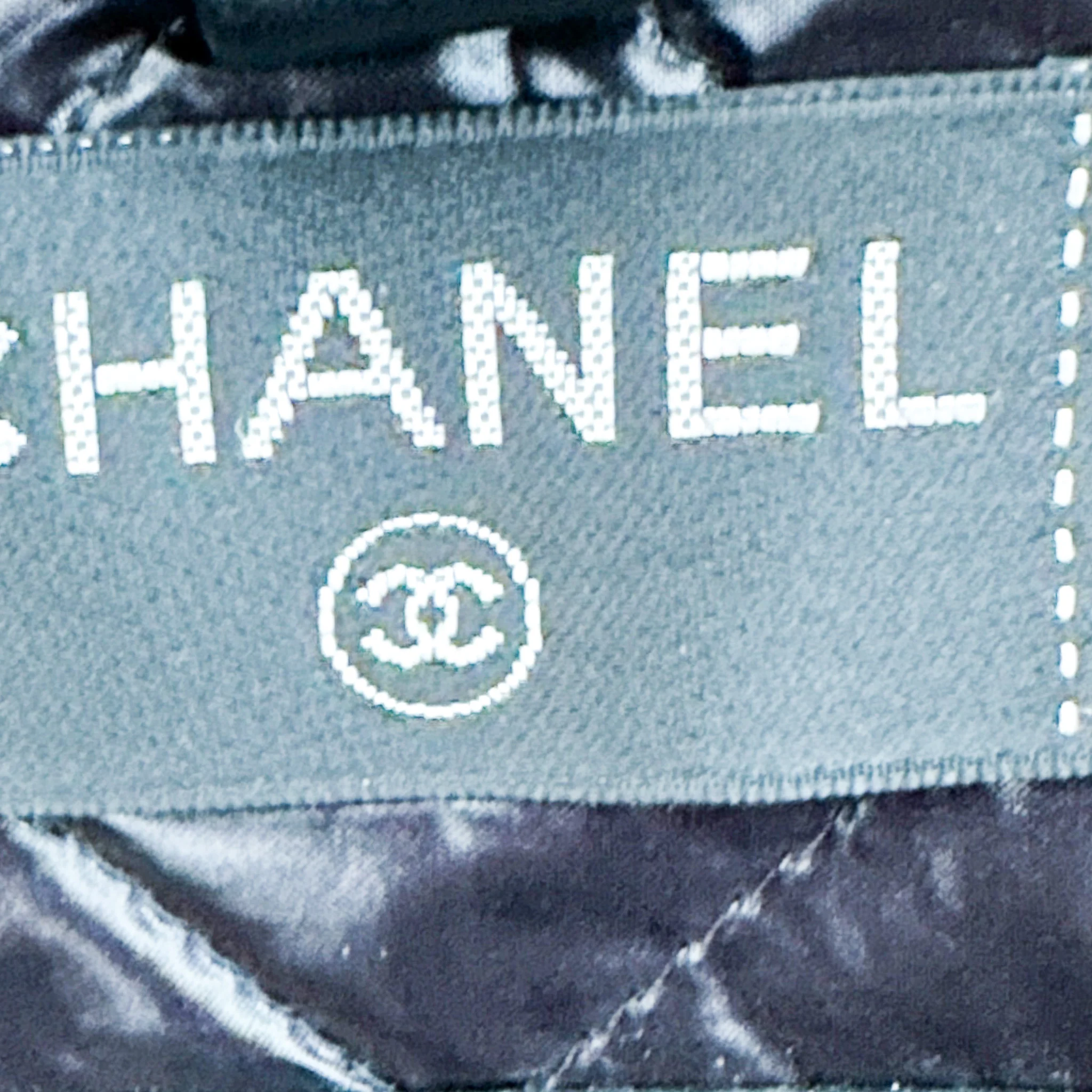 Chanel Terry Cloth Camellia Tote | Authentic Preloved - Image 11