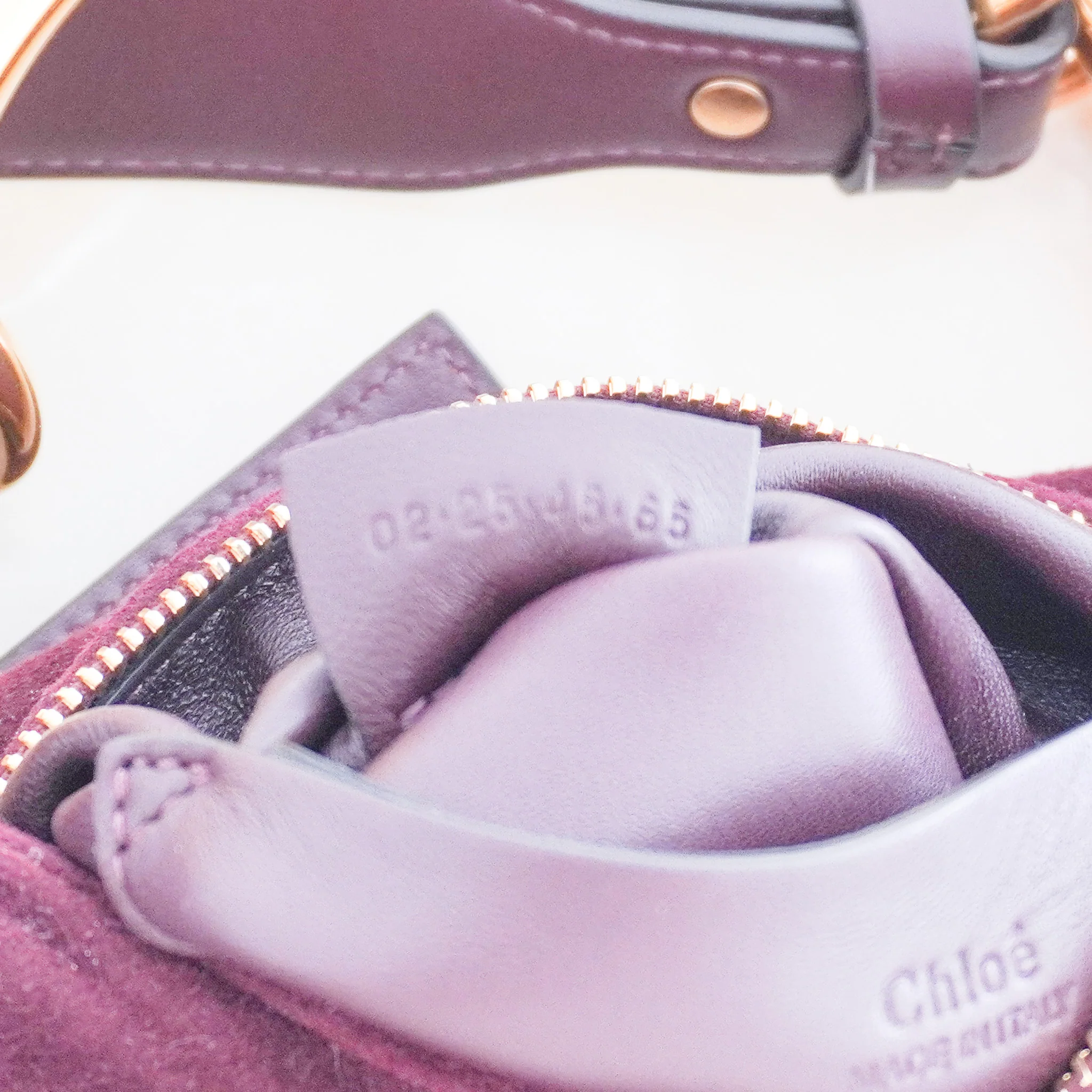 Chloe Bracelet Leather-Trimmed Suede Bag RRP£1,850| Authentic Preloved - Image 11