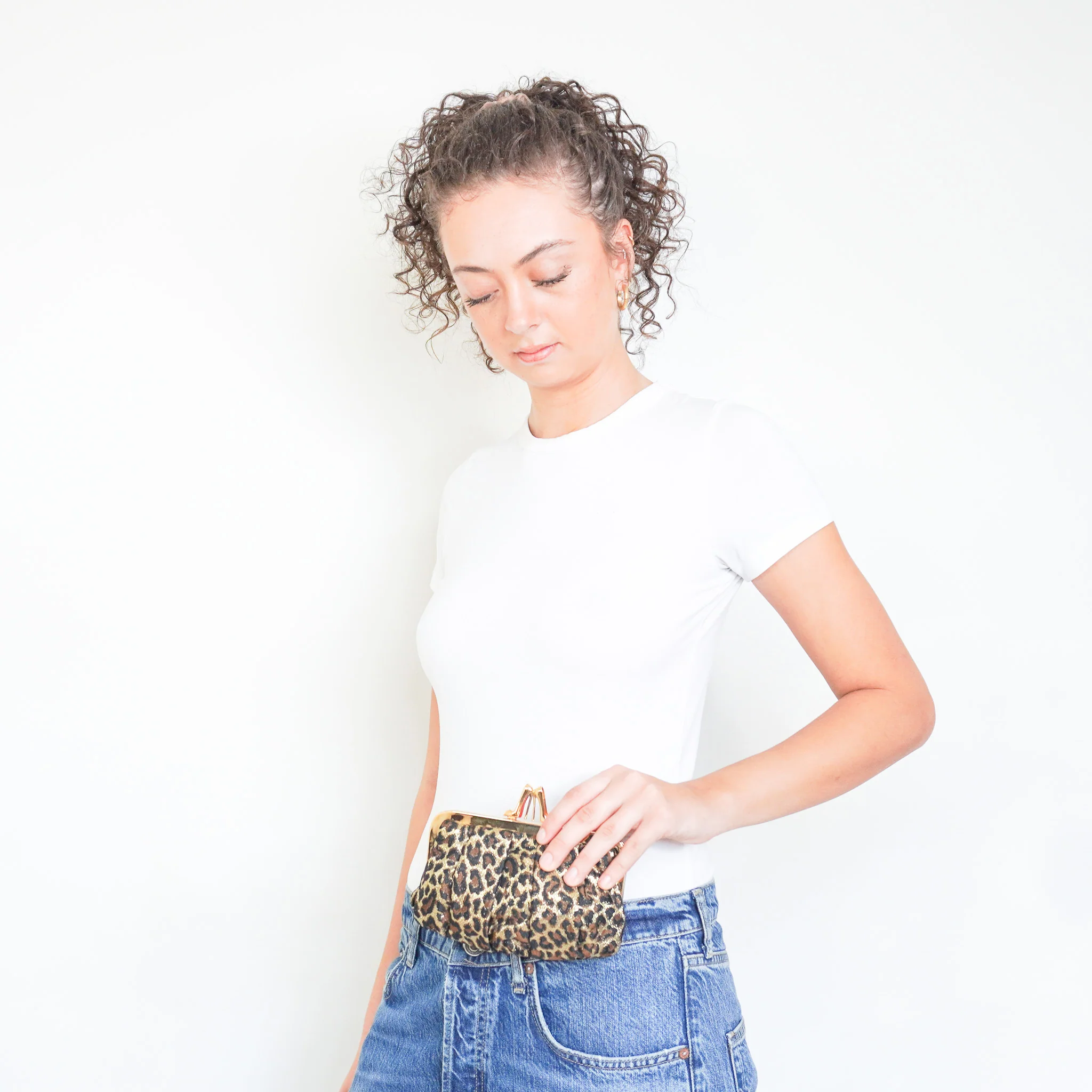Christian Louboutin Leopard Print Clutch RRP £465 | Authentic Preloved - Image 11