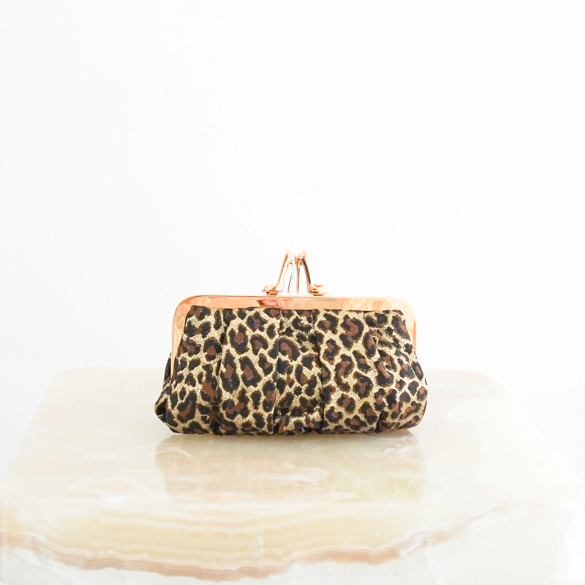 Christian Louboutin Leopard Print Clutch RRP £465 | Authentic Preloved - Image 3