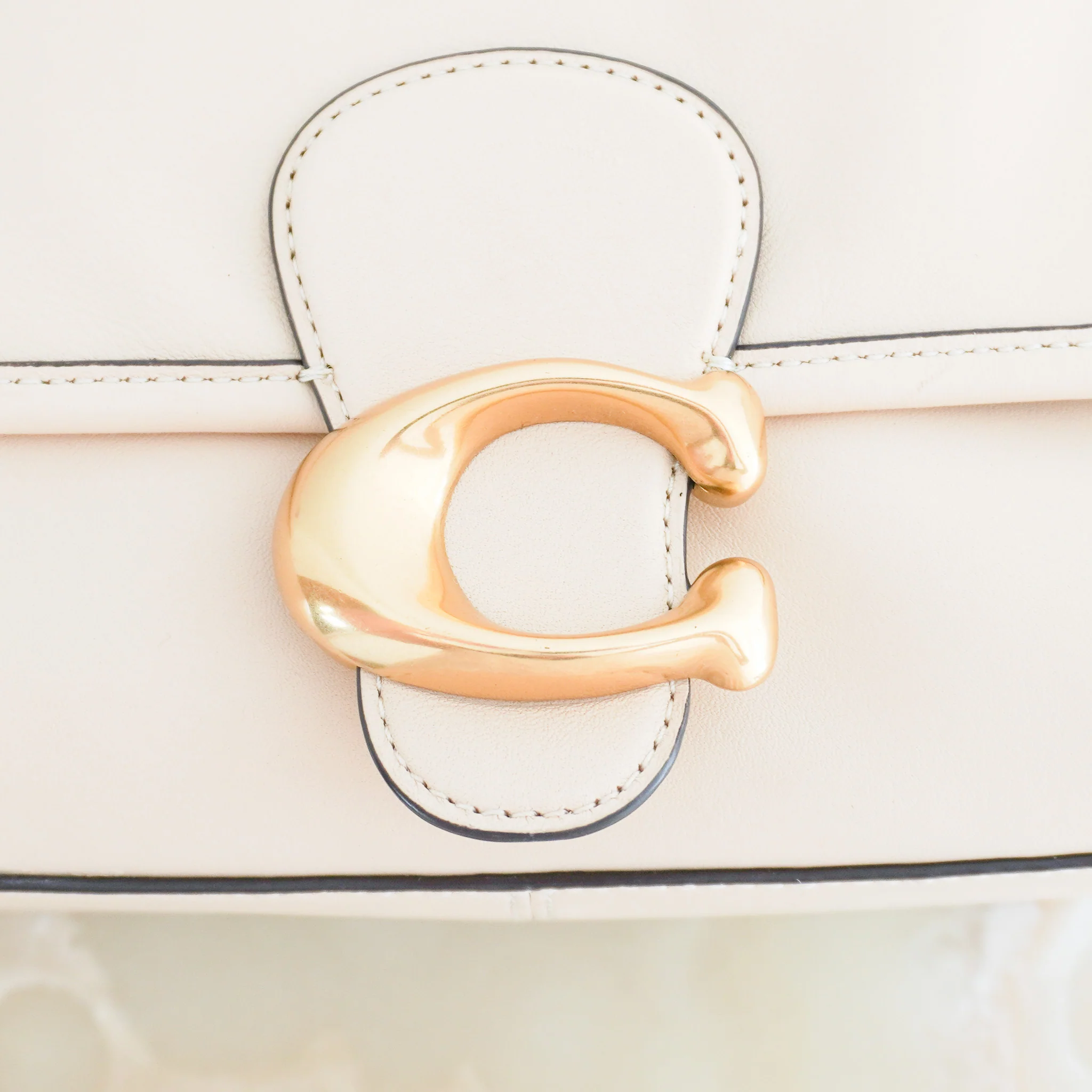 Coach Tabby Soft Crossbody in Cream Bag (RRP £451) | Authentic Preloved - Image 6
