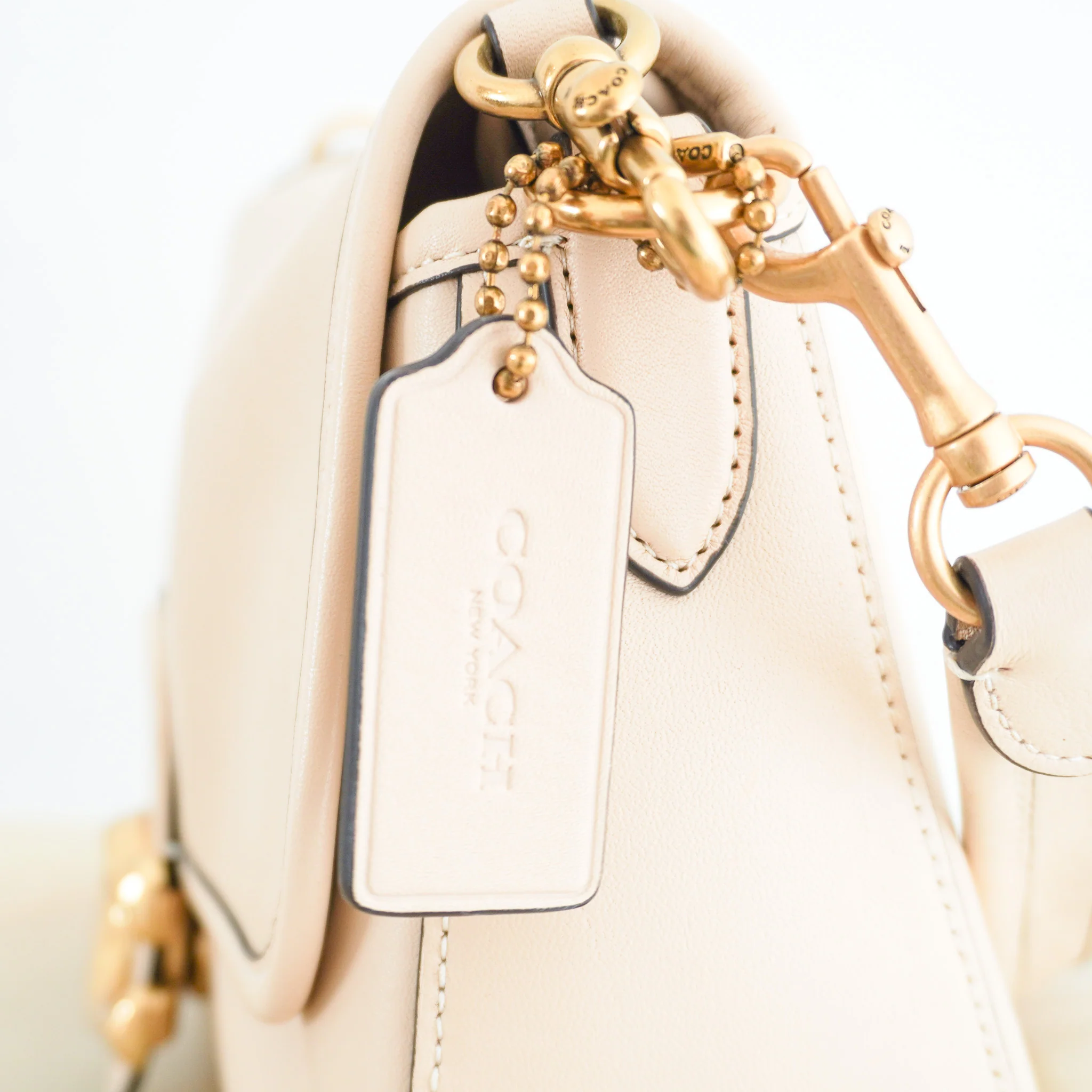 Coach Tabby Soft Crossbody in Cream Bag (RRP £451) | Authentic Preloved - Image 7