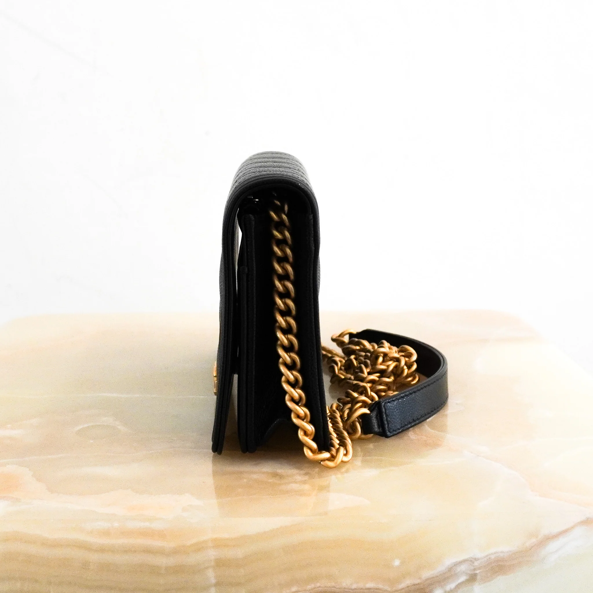 CURRENT SEASON Chanel BOY Wallet On Chain RRP £2,860 | Authentic Preloved - Image 3