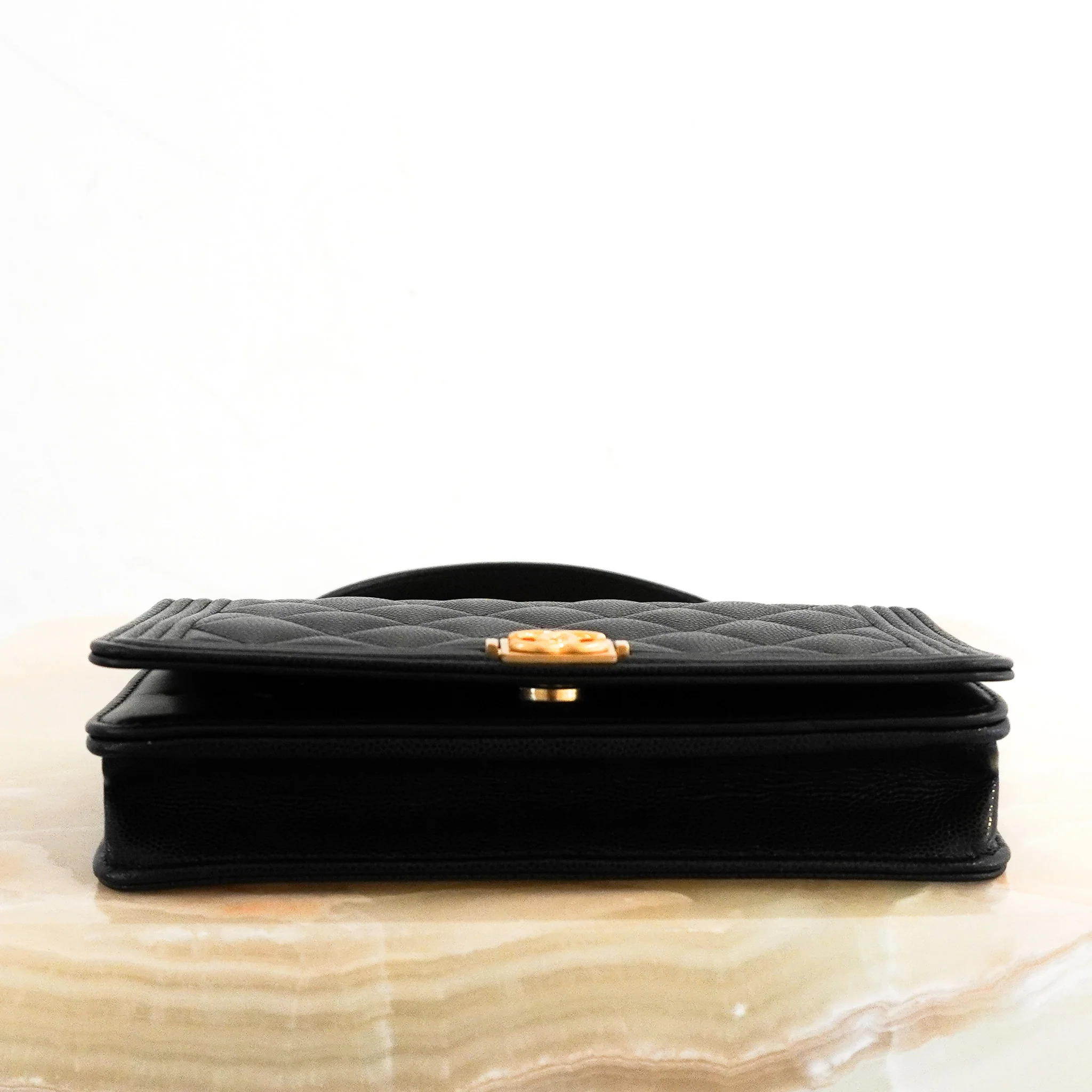 CURRENT SEASON Chanel BOY Wallet On Chain RRP £2,860 | Authentic Preloved - Image 5