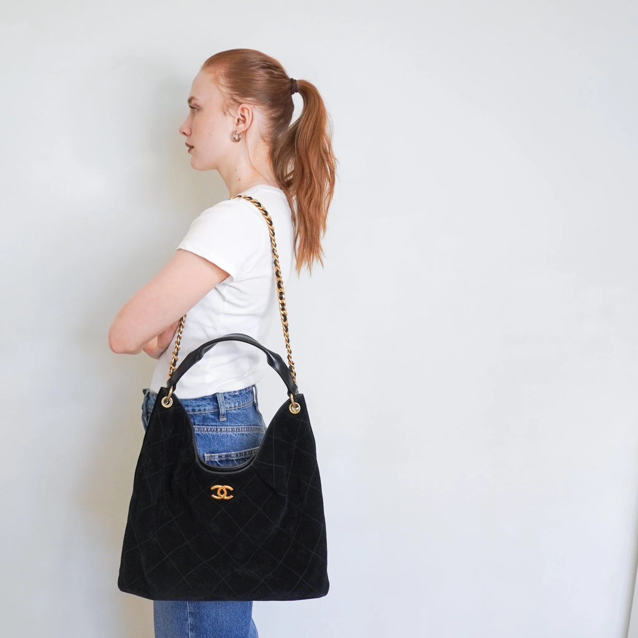 CURRENT SEASON Chanel Maxi Hobo Bag | Authentic Preloved - Image 10