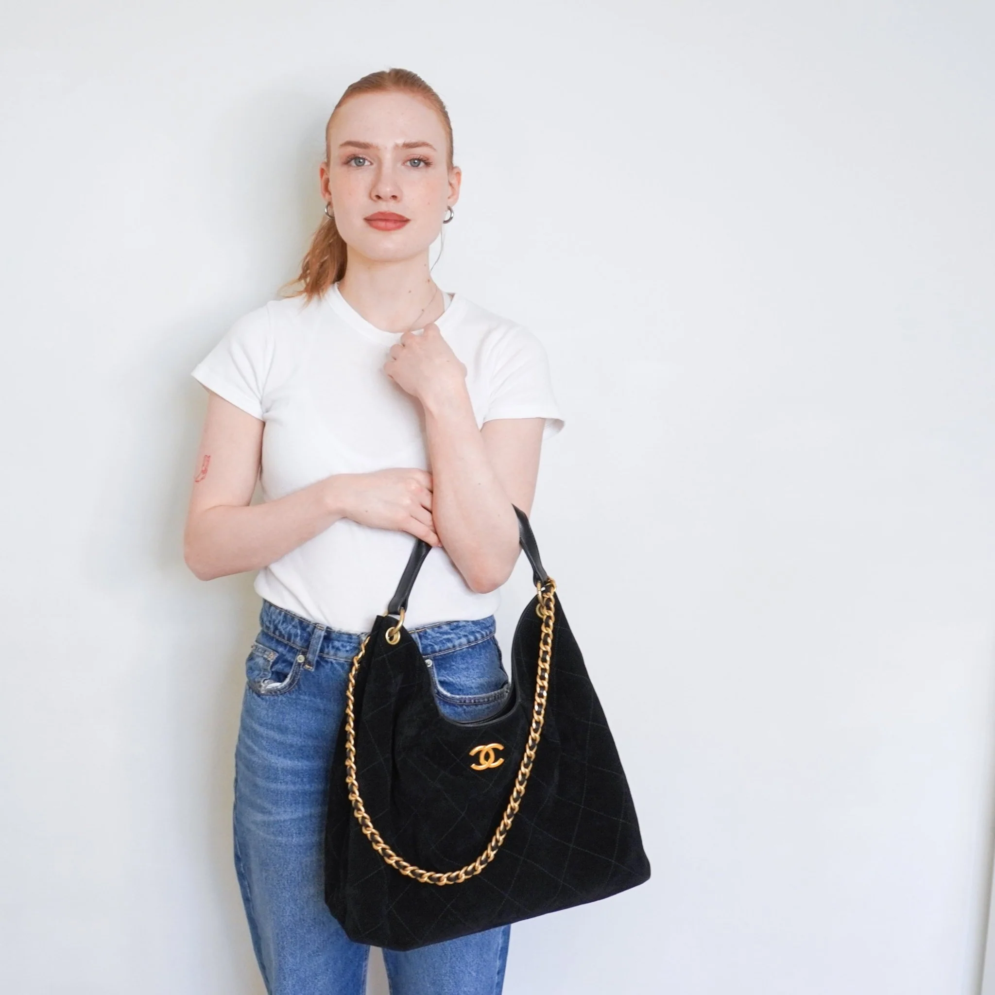 CURRENT SEASON Chanel Maxi Hobo Bag | Authentic Preloved - Image 12