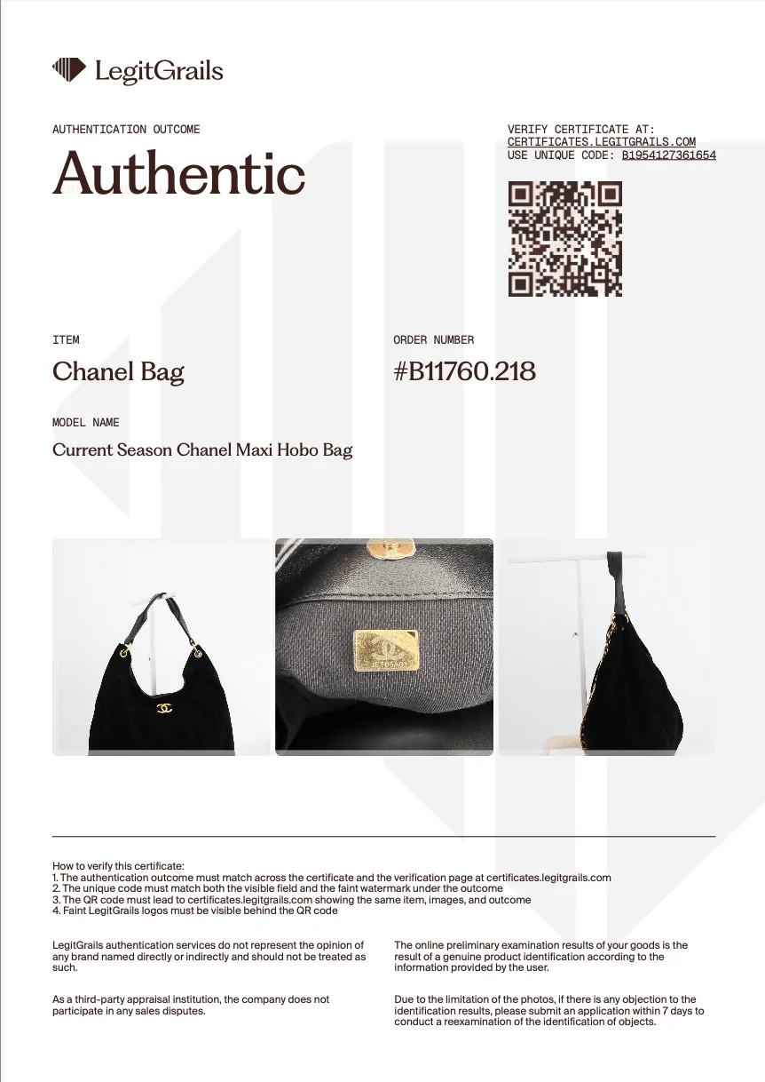CURRENT SEASON Chanel Maxi Hobo Bag | Authentic Preloved - Image 15