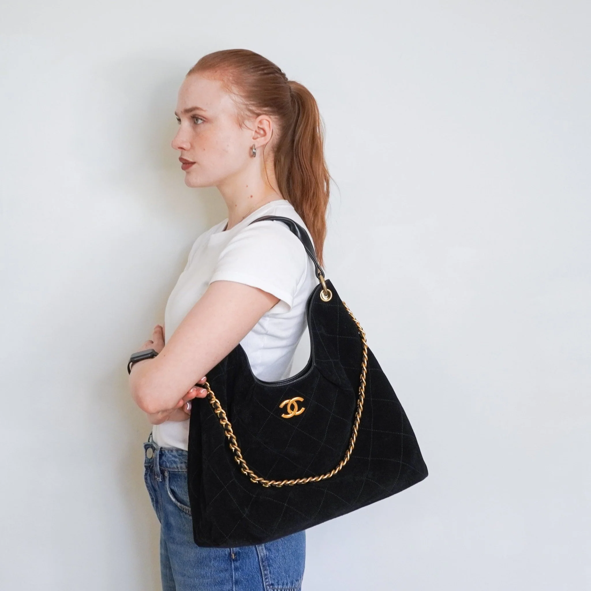 CURRENT SEASON Chanel Maxi Hobo Bag | Authentic Preloved - Image 7