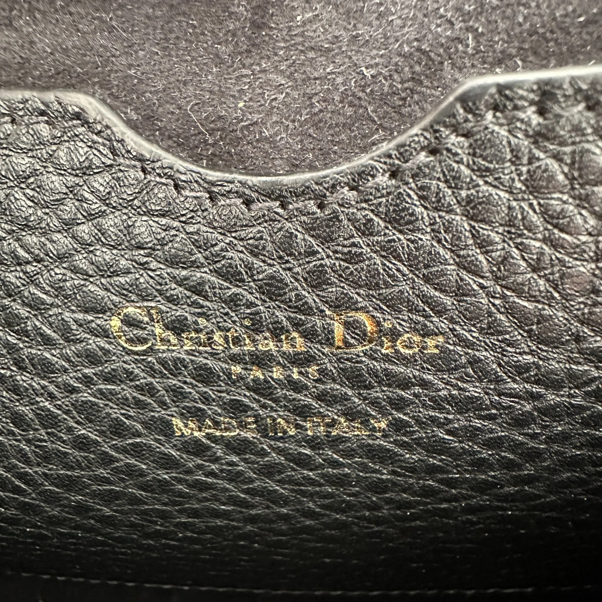Dior Black Large Bobby Bag in Grained Calfskin RRP £3250 | Authentic Preloved - Image 12