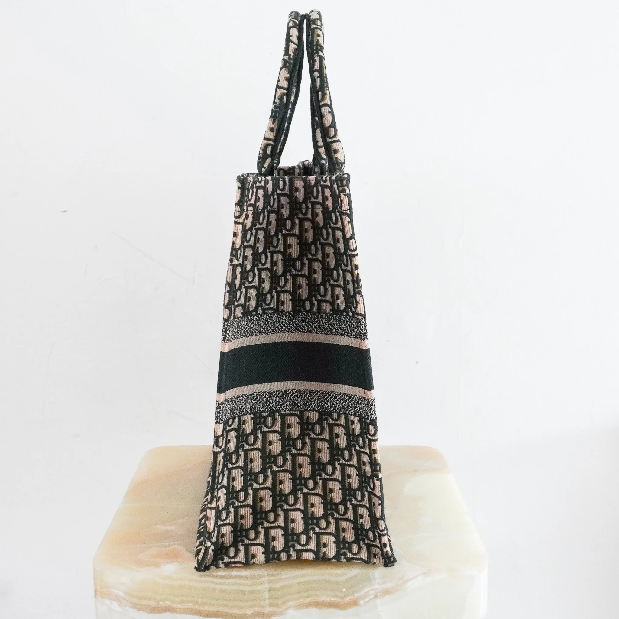 Dior Book Large Tote in Green RRP £2550 | Authentic Preloved - Image 2