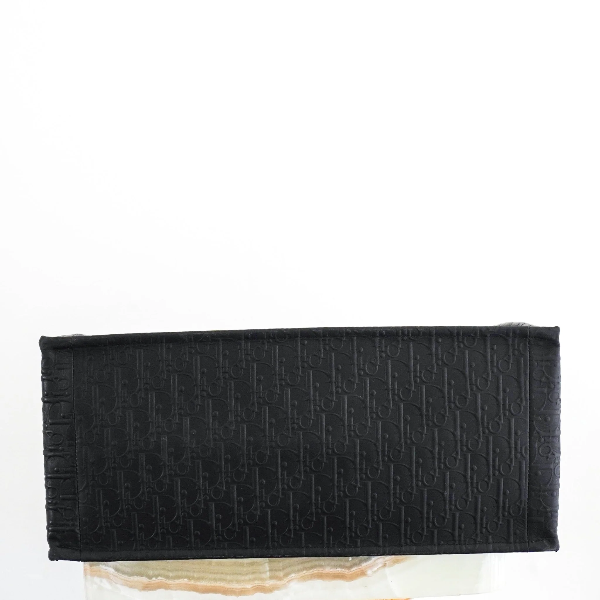 Dior Large Leather Book Tote in Black RRP £3000 | Authentic Preloved - Image 4