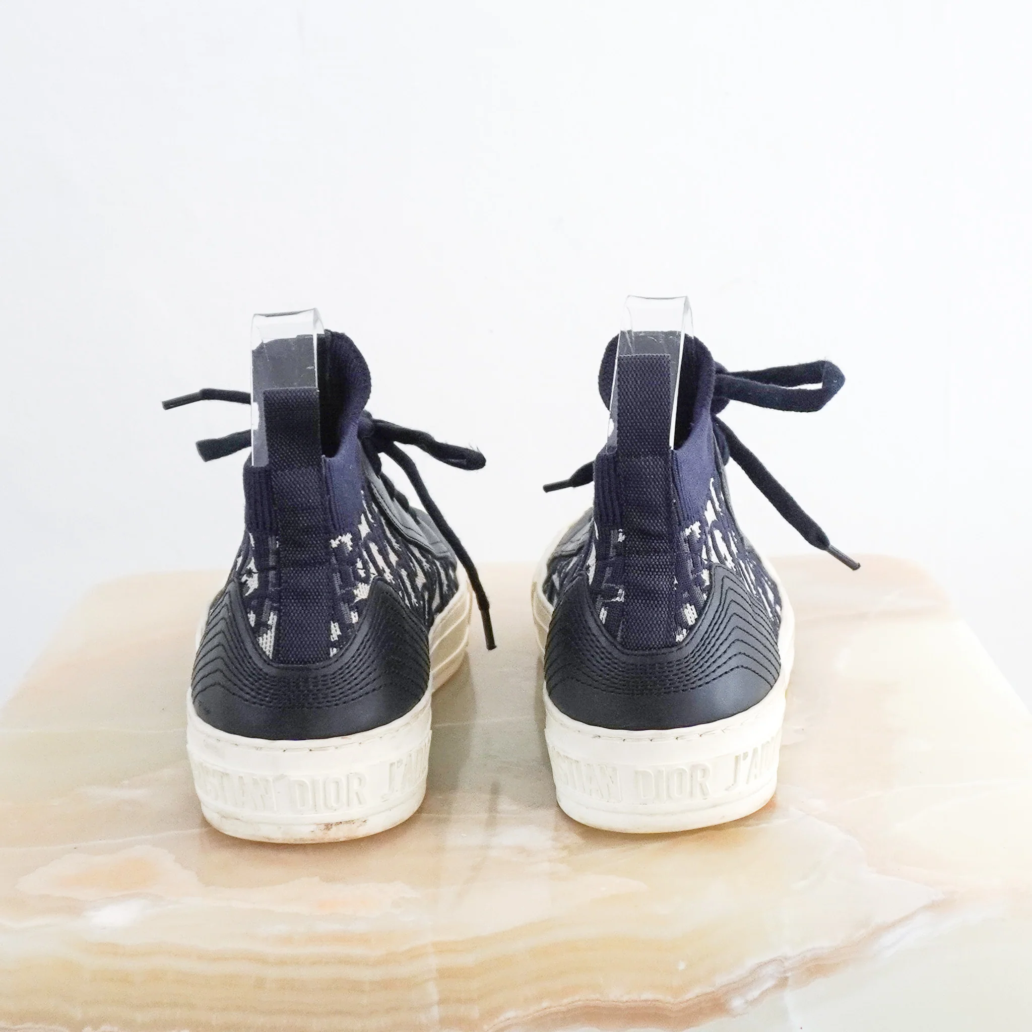DIOR Technical Sock High Top Trainers RRP £850 | Authentic Preloved - Image 3