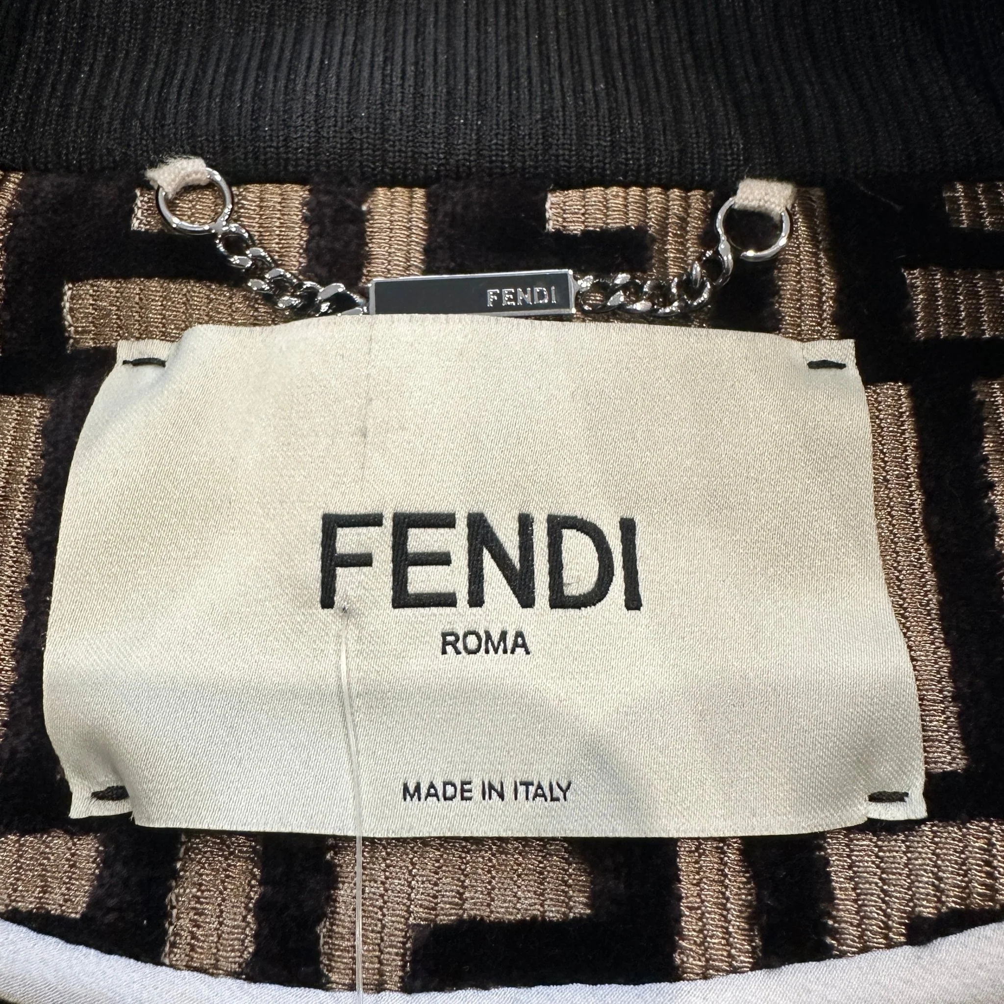 Fendi Bomber Jacket RRP £1700 | Authentic Preloved - Image 4