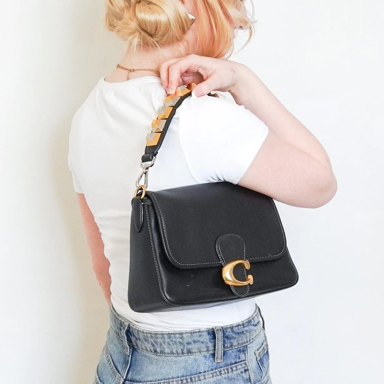 Fendi Mini Black Bag Strap | Authentic Preloved FINAL SALE - Image 8