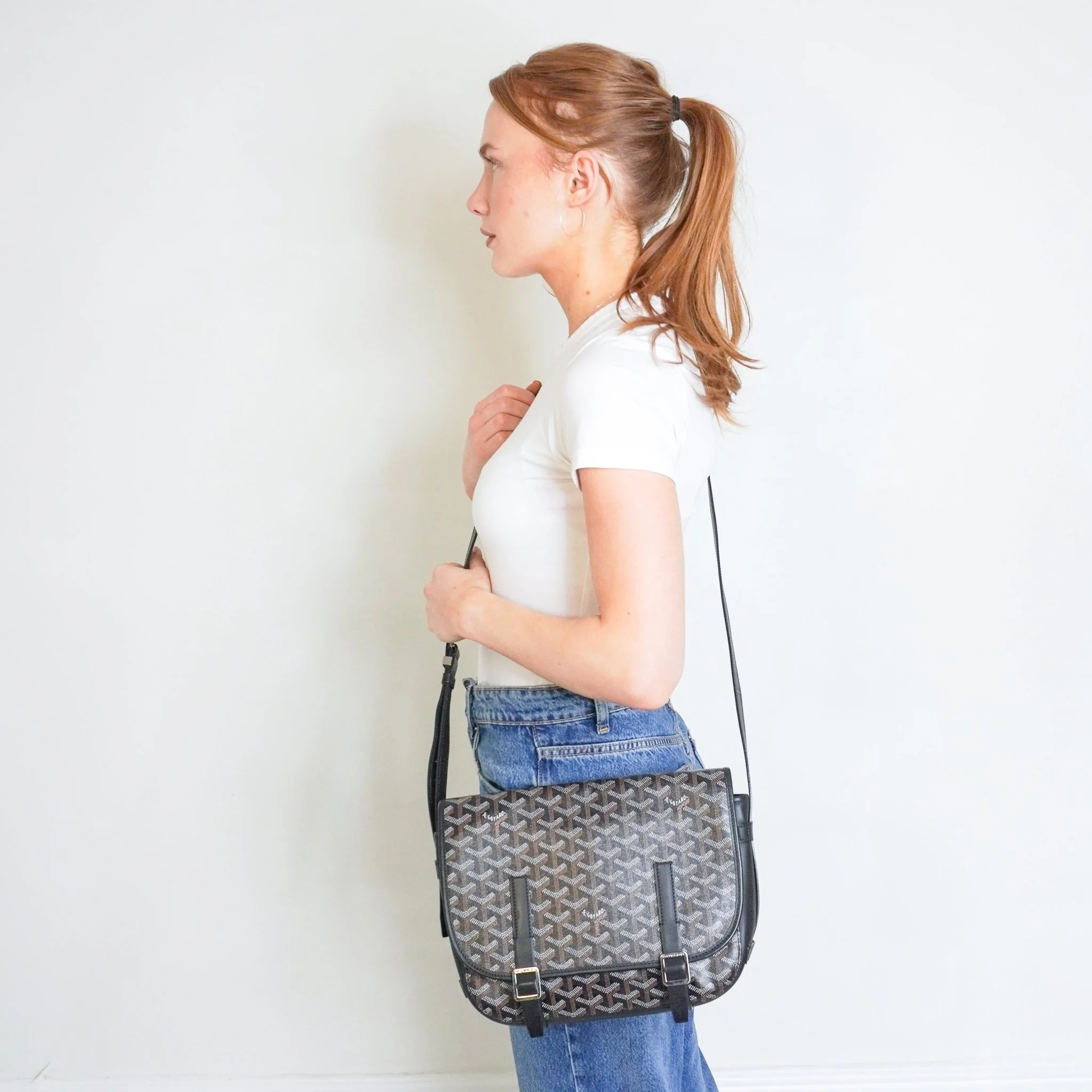 Goyard Black Belvedere MM Messenger Bag RRP £2500 | Authentic Preloved - Image 18