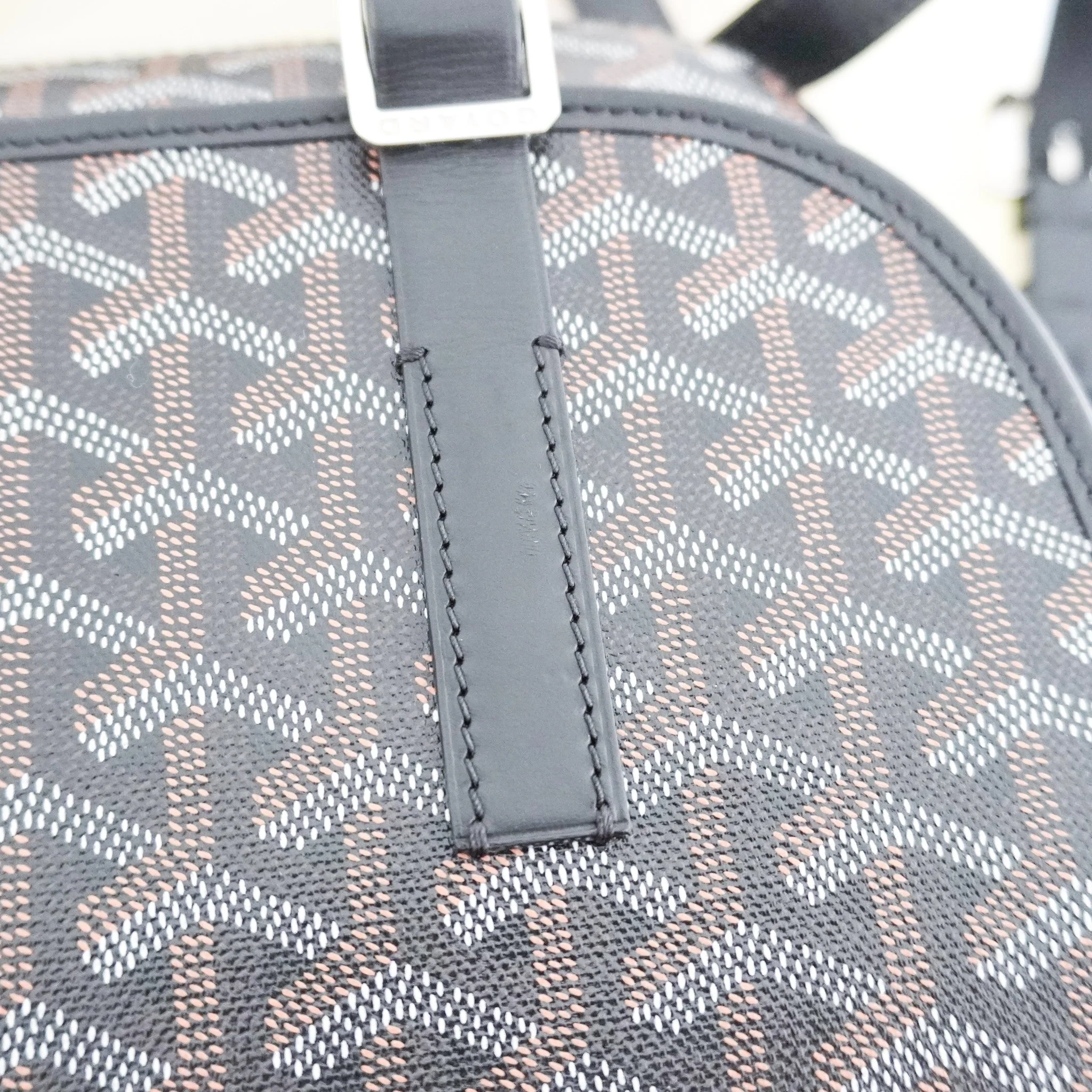 Goyard Black Belvedere MM Messenger Bag RRP £2500 | Authentic Preloved - Image 8