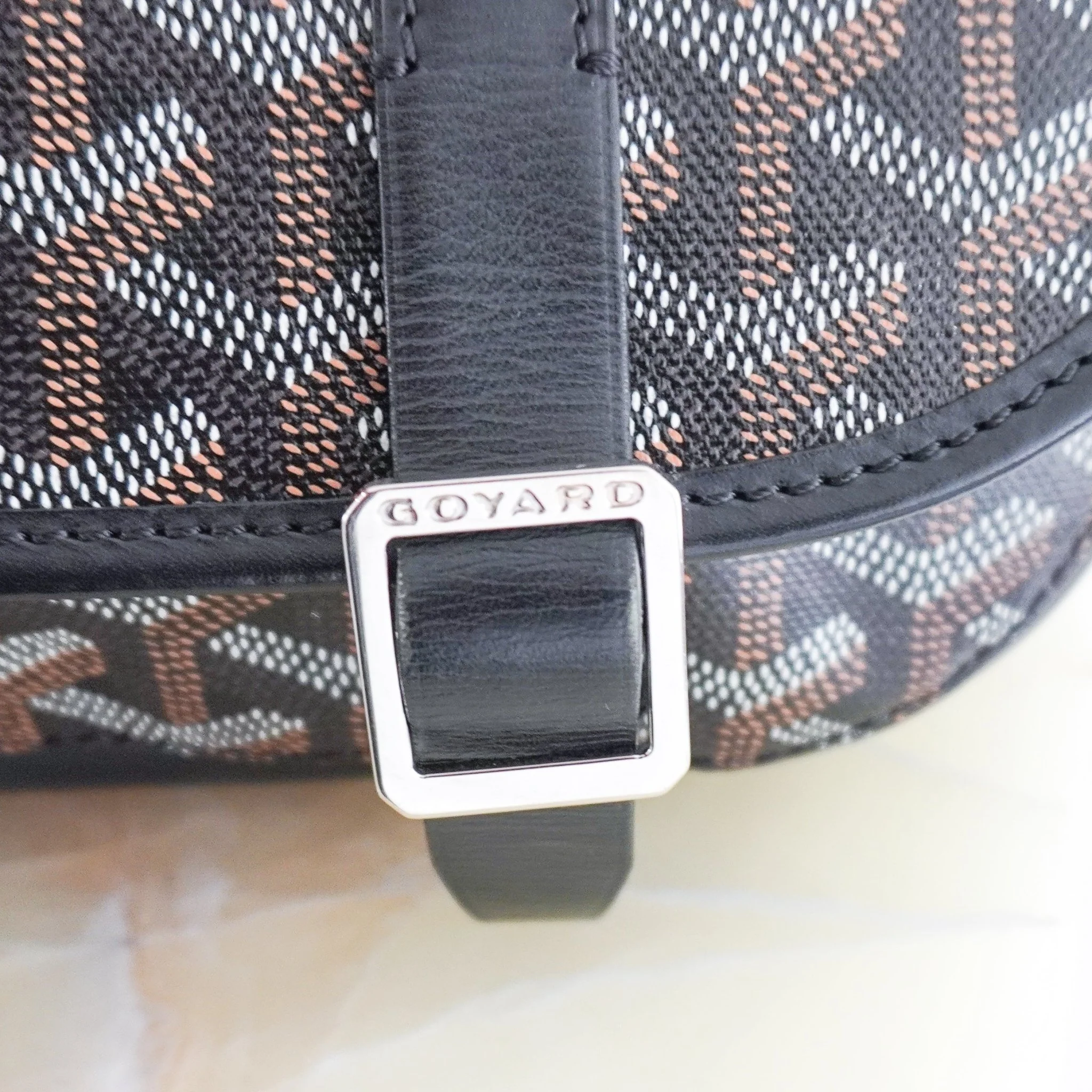 Goyard Black Belvedere MM Messenger Bag RRP £2500 | Authentic Preloved - Image 9