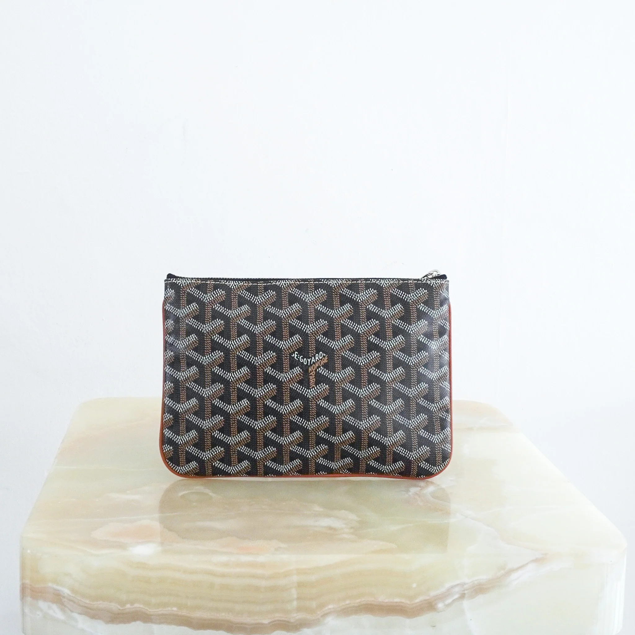 Goyard Pochette Senat Noir RRP £540 | Authentic Preloved - Image 3