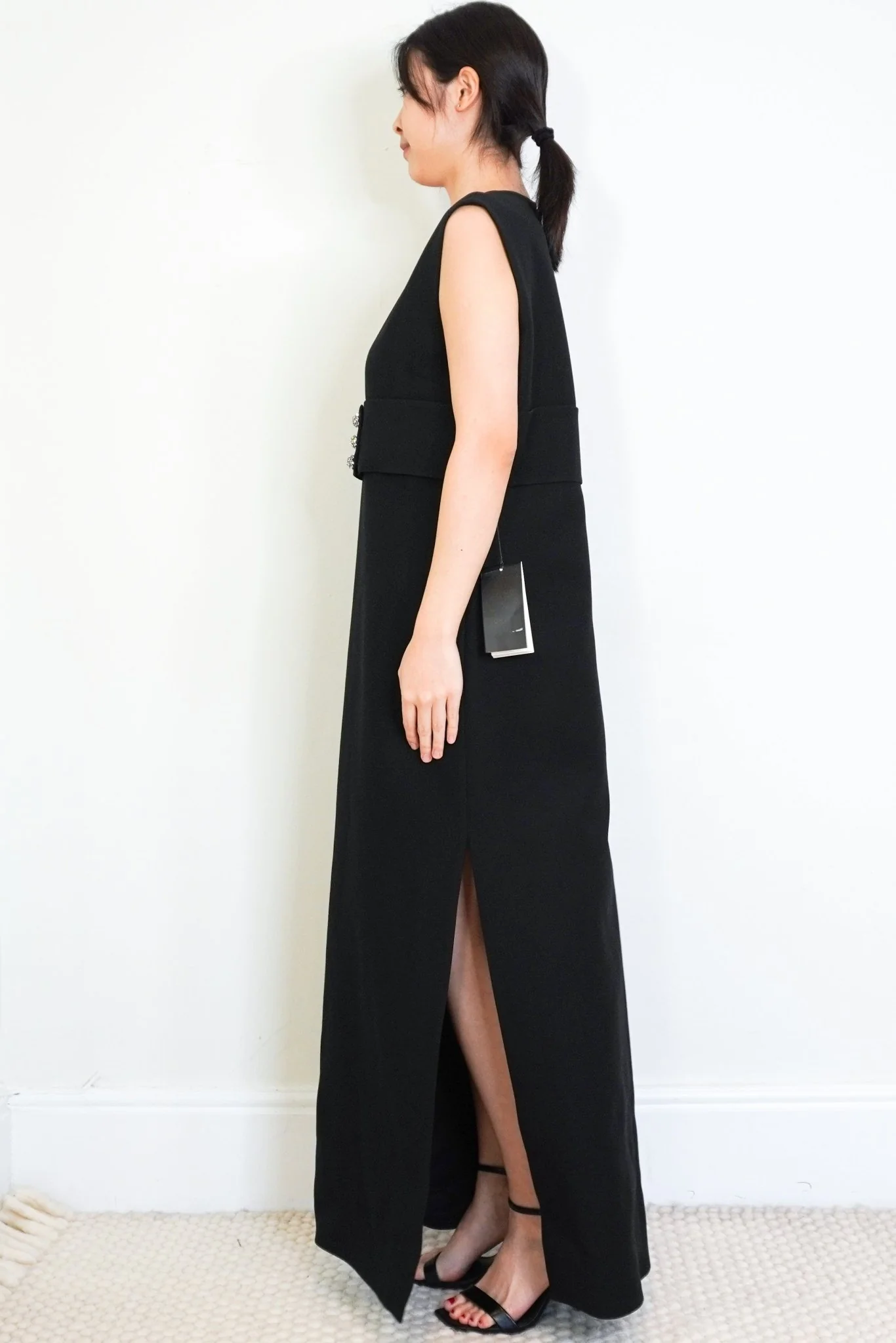 Gucci Black gown pre fall 2020 Dress RRP £3400 | Authentic Preloved - Image 3