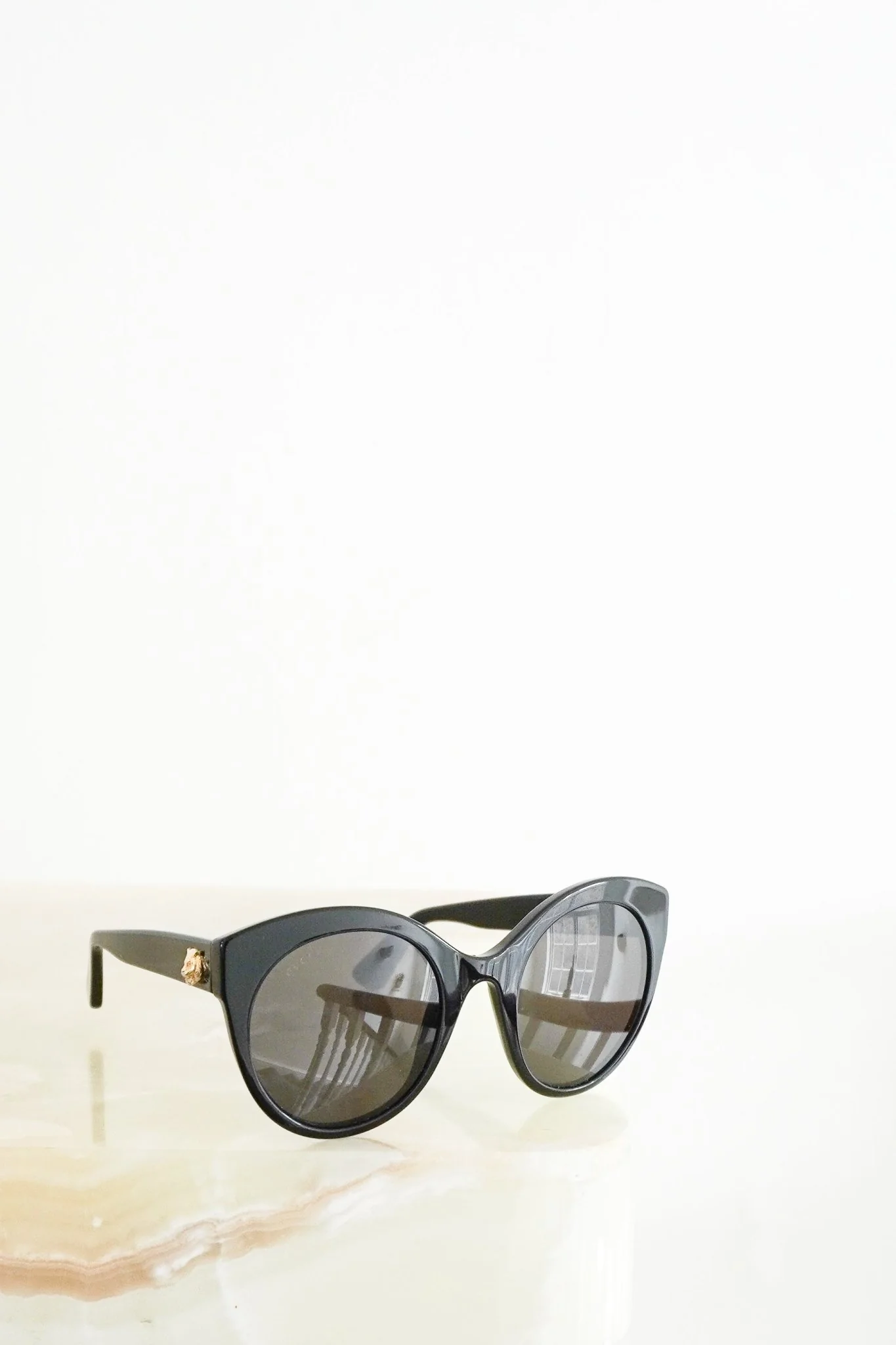 Gucci Black Oversized Sunglasses (RRP £350) | Authentic Preloved FINAL SALE