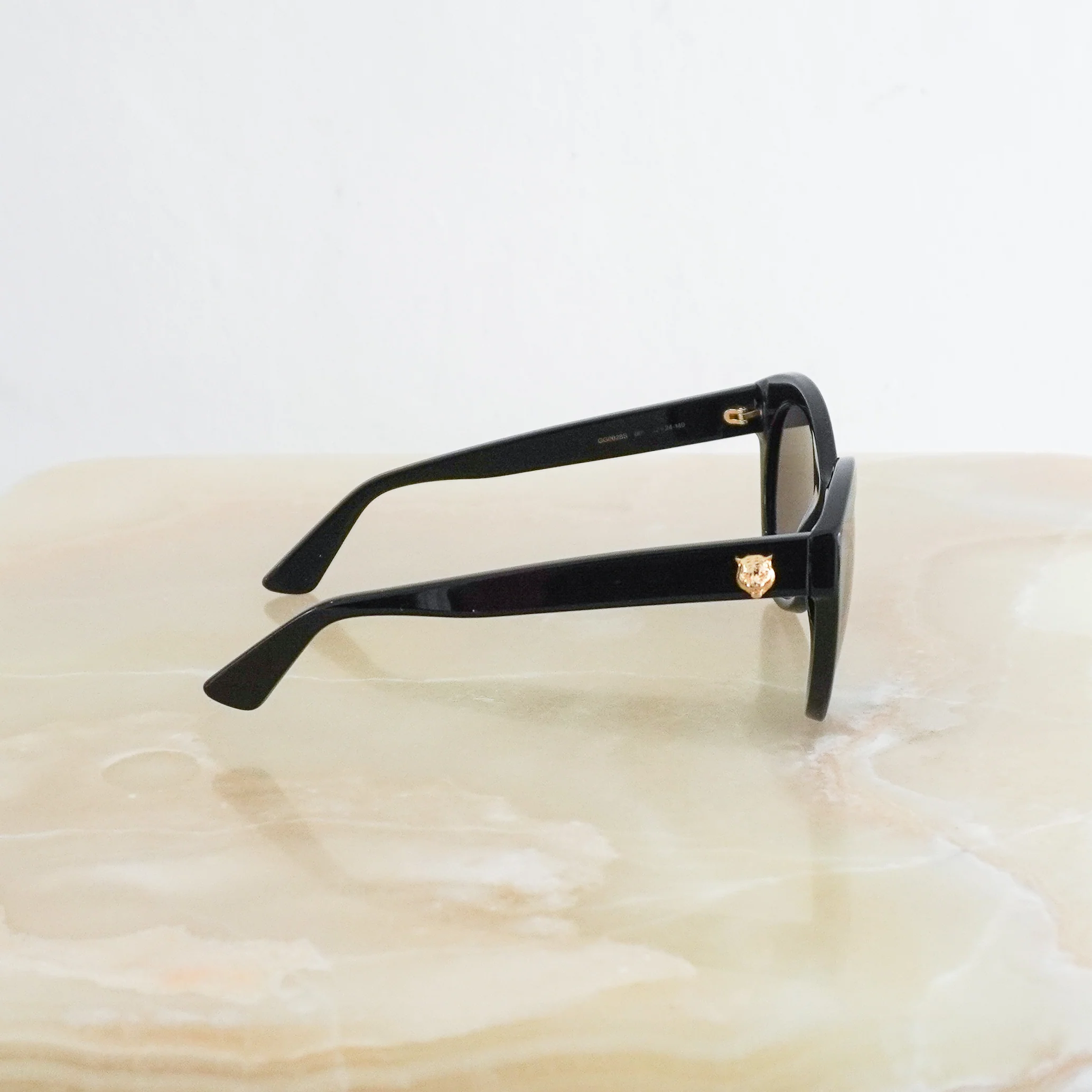 Gucci Black Oversized Sunglasses (RRP £350) | Authentic Preloved FINAL SALE - Image 2