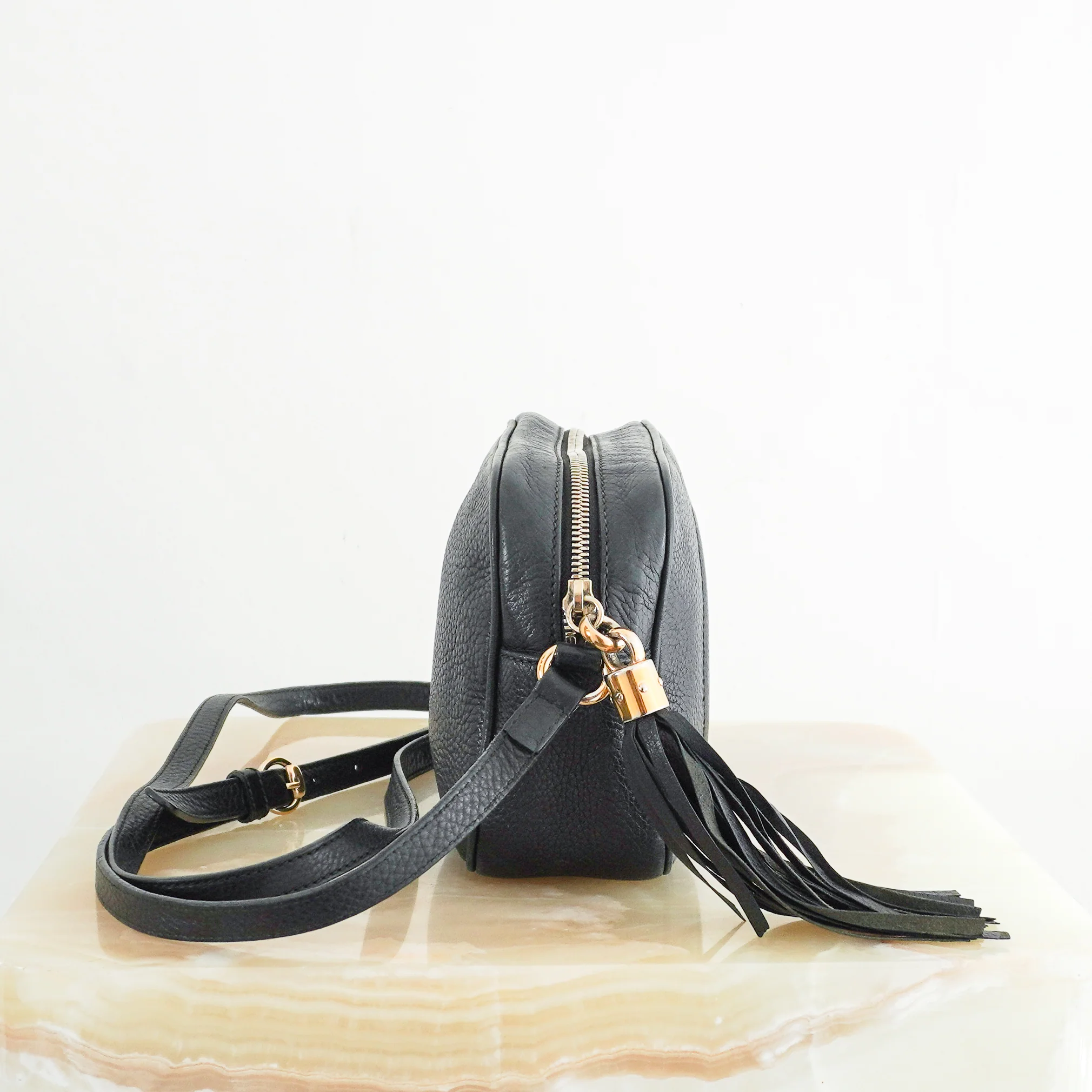 Gucci GG Disco Crossbody Bag in Black RRP £1200 | Authentic Preloved - Image 4