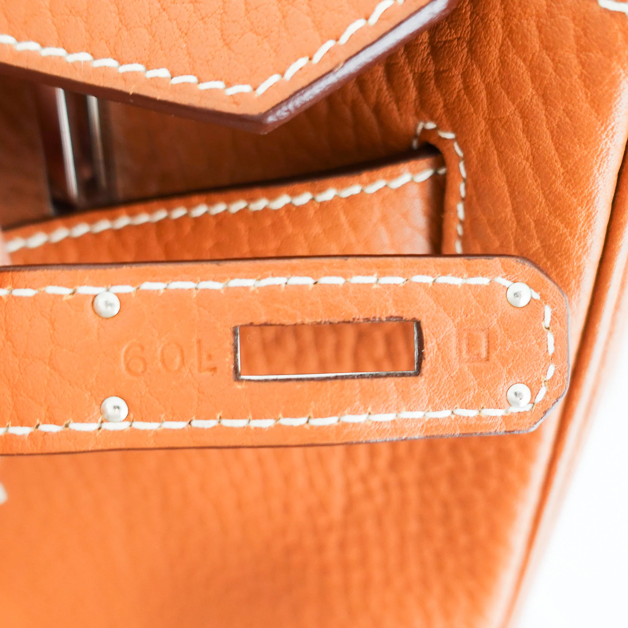 Hermès Birkin 40 Retourne Gold Togo Palladium | Authentic Preloved - Image 15