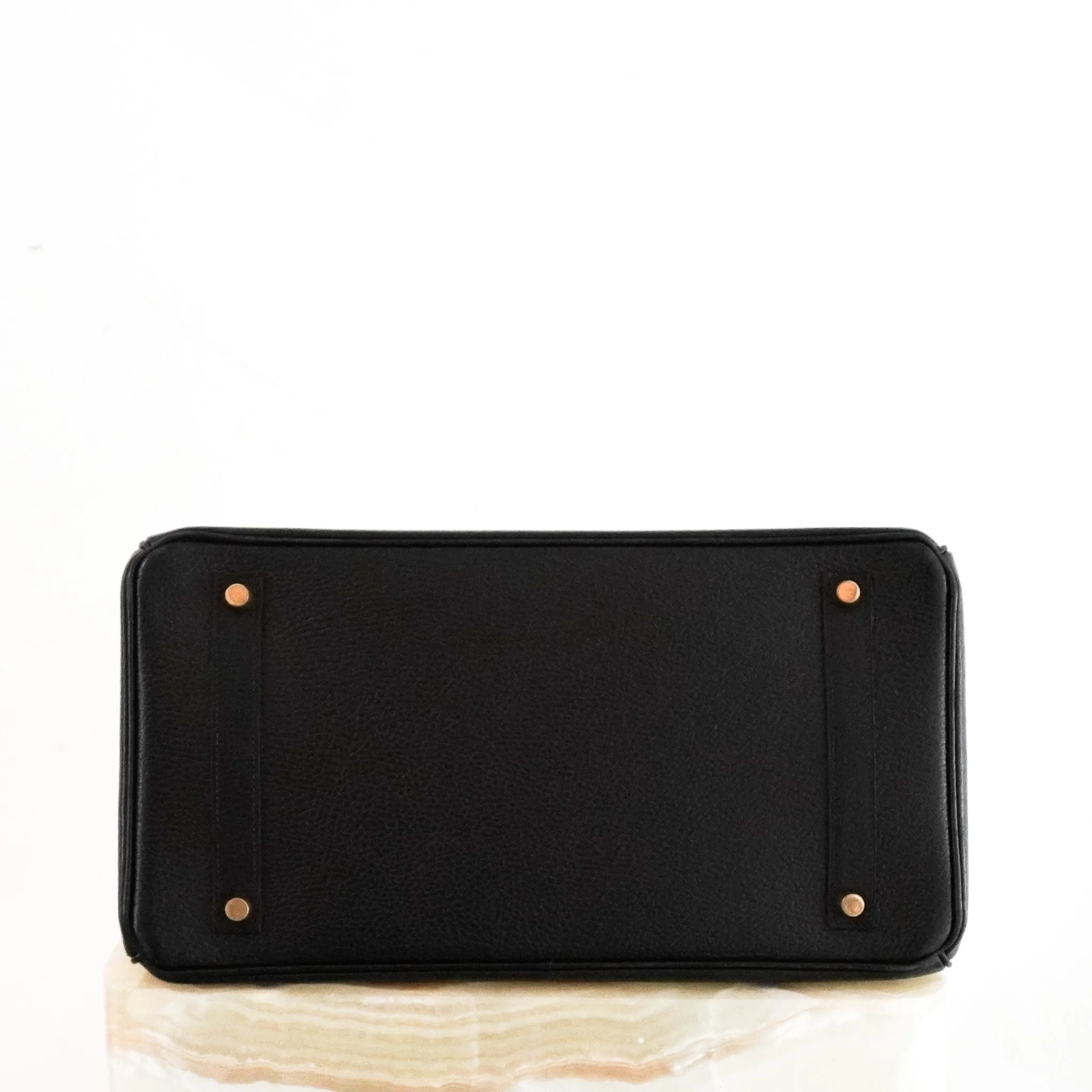 Hérmes Birkin 35 En Cuir Ardennes Noir Retourne with Gold Hardware | Authentic Preloved - Image 5