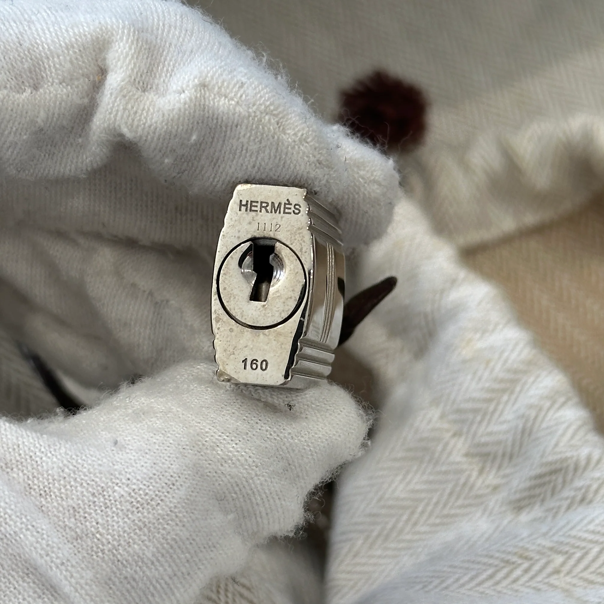 Hermes Birkin 35 Retourne Togo Etoupe with Palladium Hardware | Authentic Preloved - Image 10