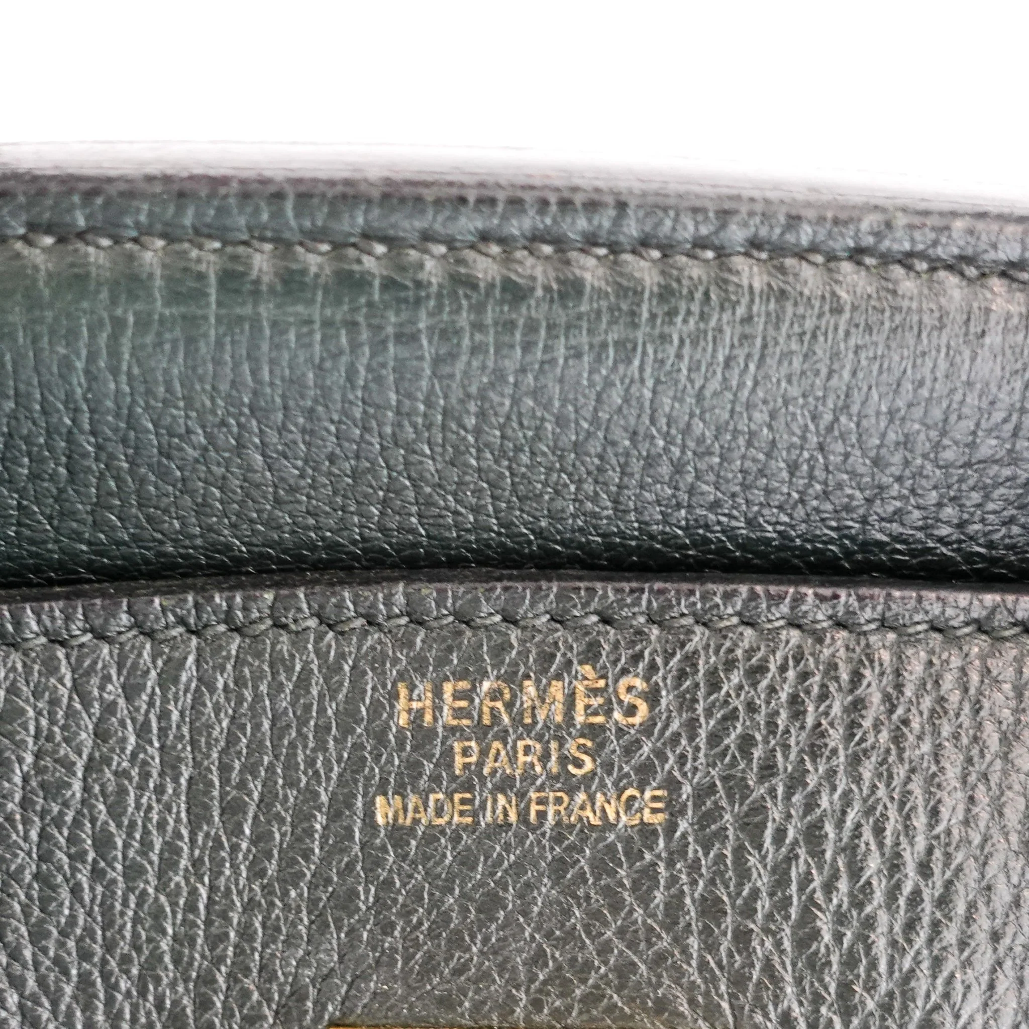 Authentic Hermès Birkin 35 Vert Empire Leather Bag | Preloved Luxury Icon - Image 17