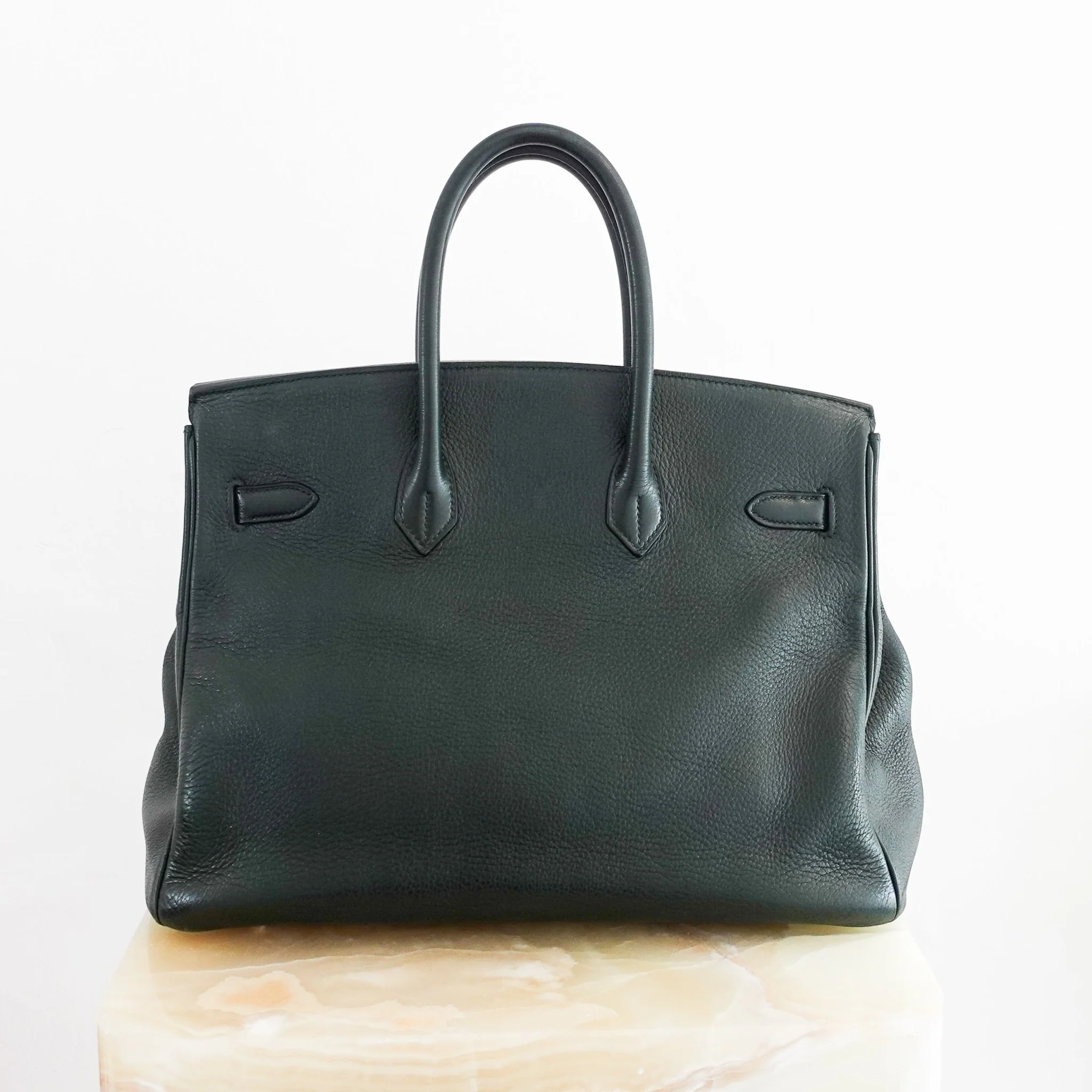 Authentic Hermès Birkin 35 Vert Empire Leather Bag | Preloved Luxury Icon - Image 5
