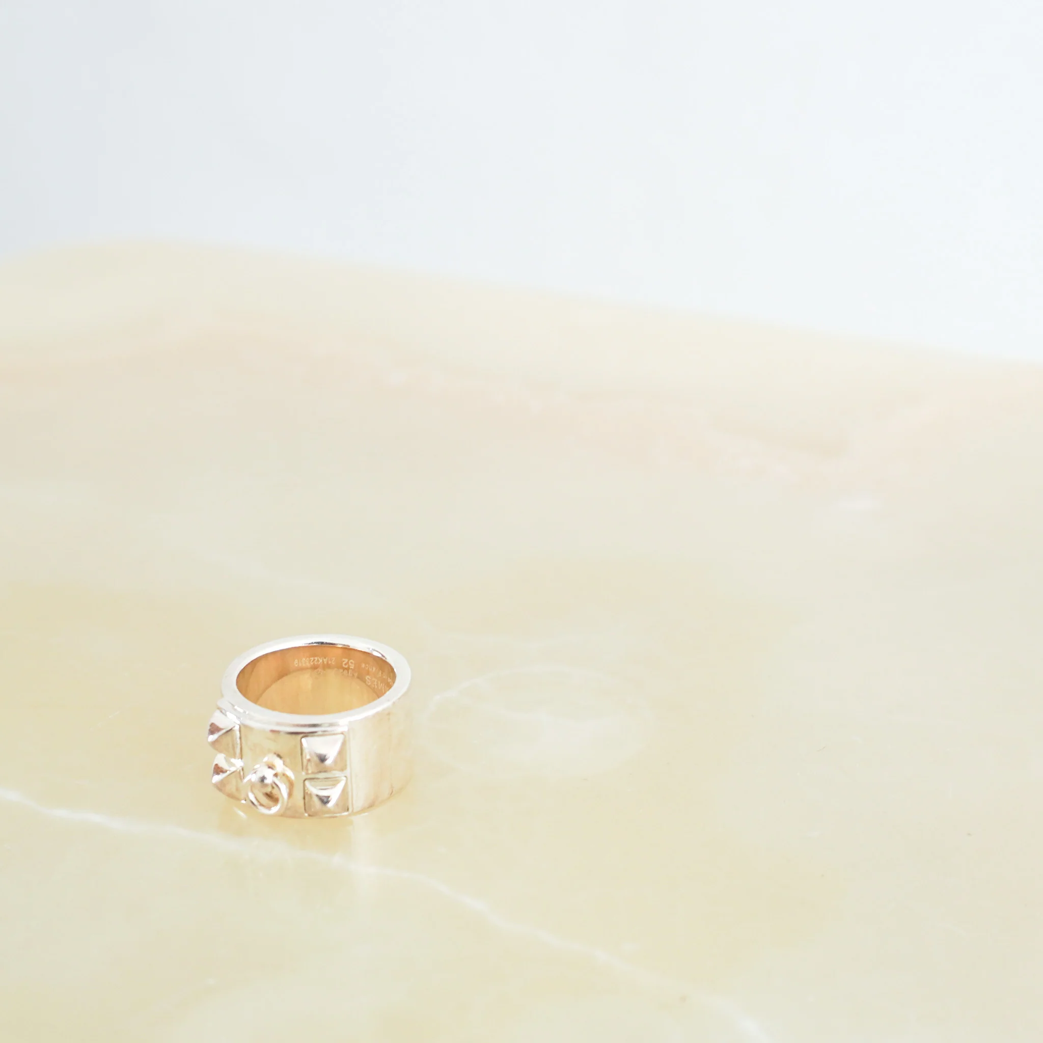 Hermes Collier De Chien Ring in Silver | Authentic Preloved FINAL SALE - Image 5