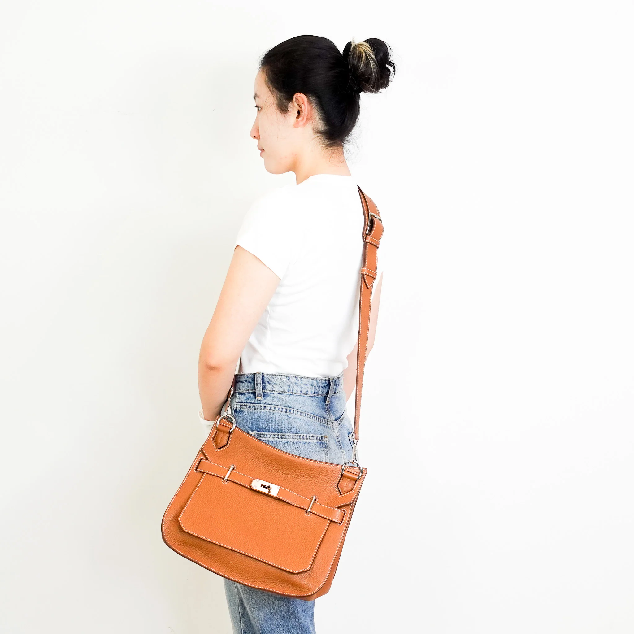 Hermès Jypsiere 28 Gold Togo Bag RRP £7450 | Authentic Preloved - Image 10
