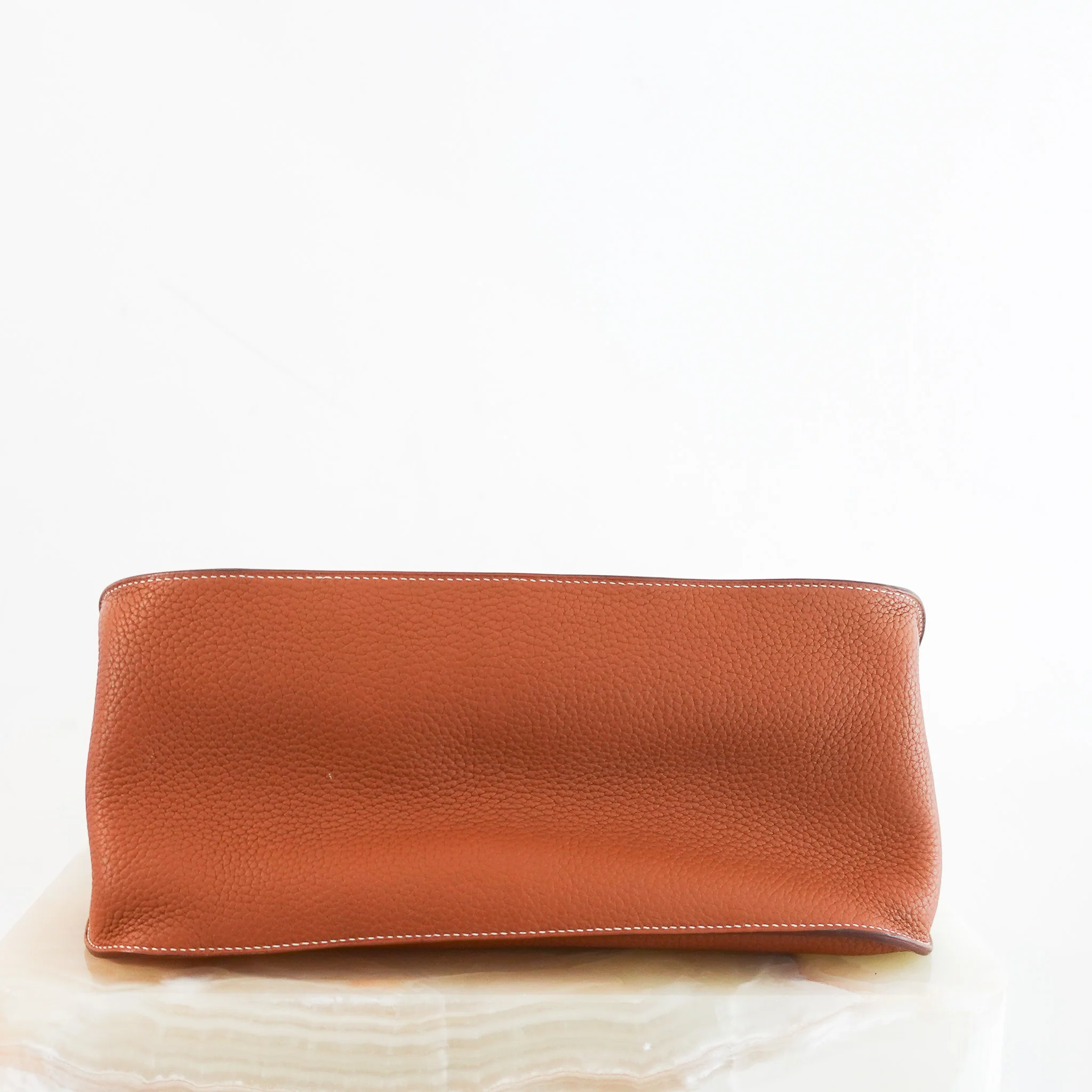 Hermès Jypsiere 28 Gold Togo Bag RRP £7450 | Authentic Preloved - Image 5