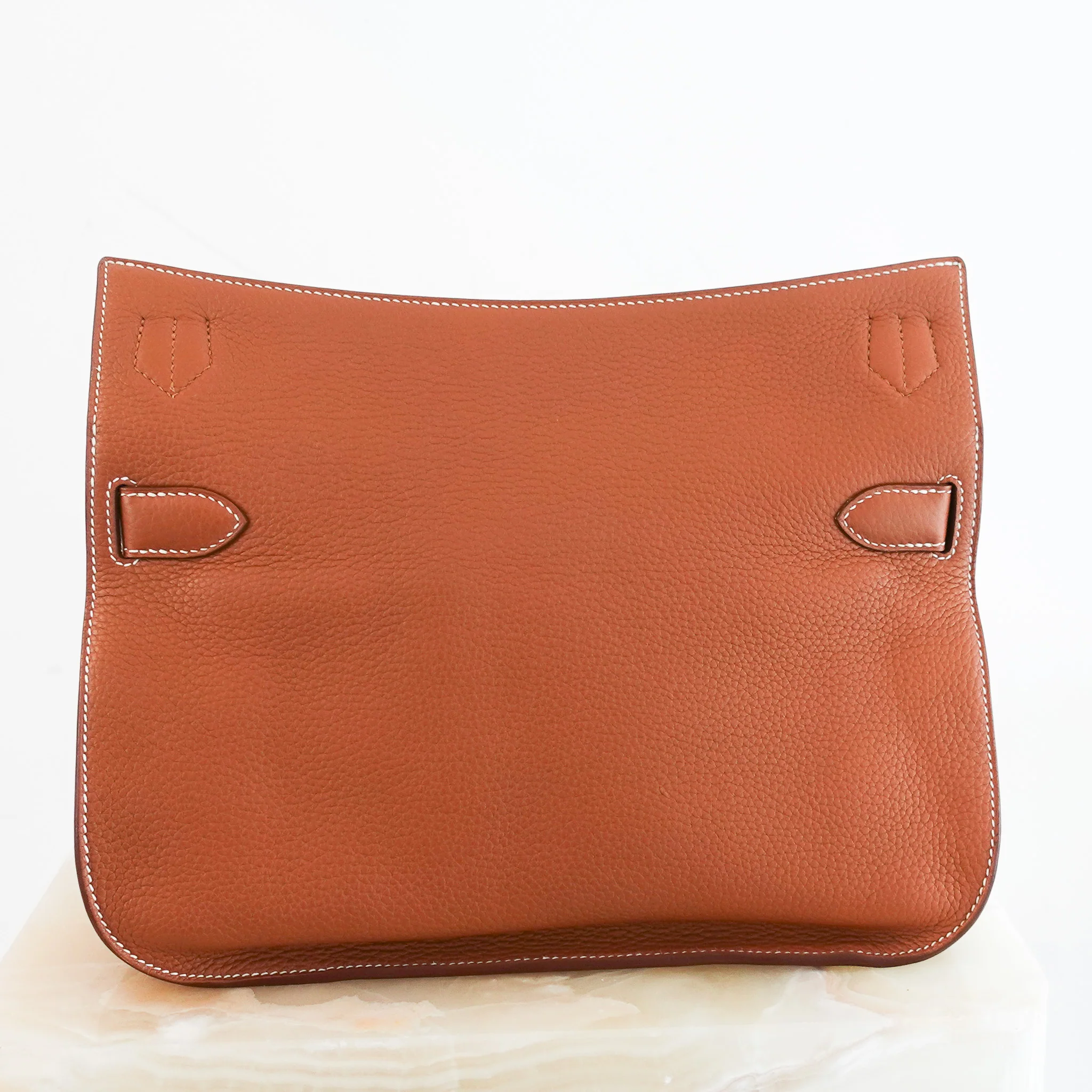 Hermès Jypsiere 28 Gold Togo Bag RRP £7450 | Authentic Preloved - Image 6